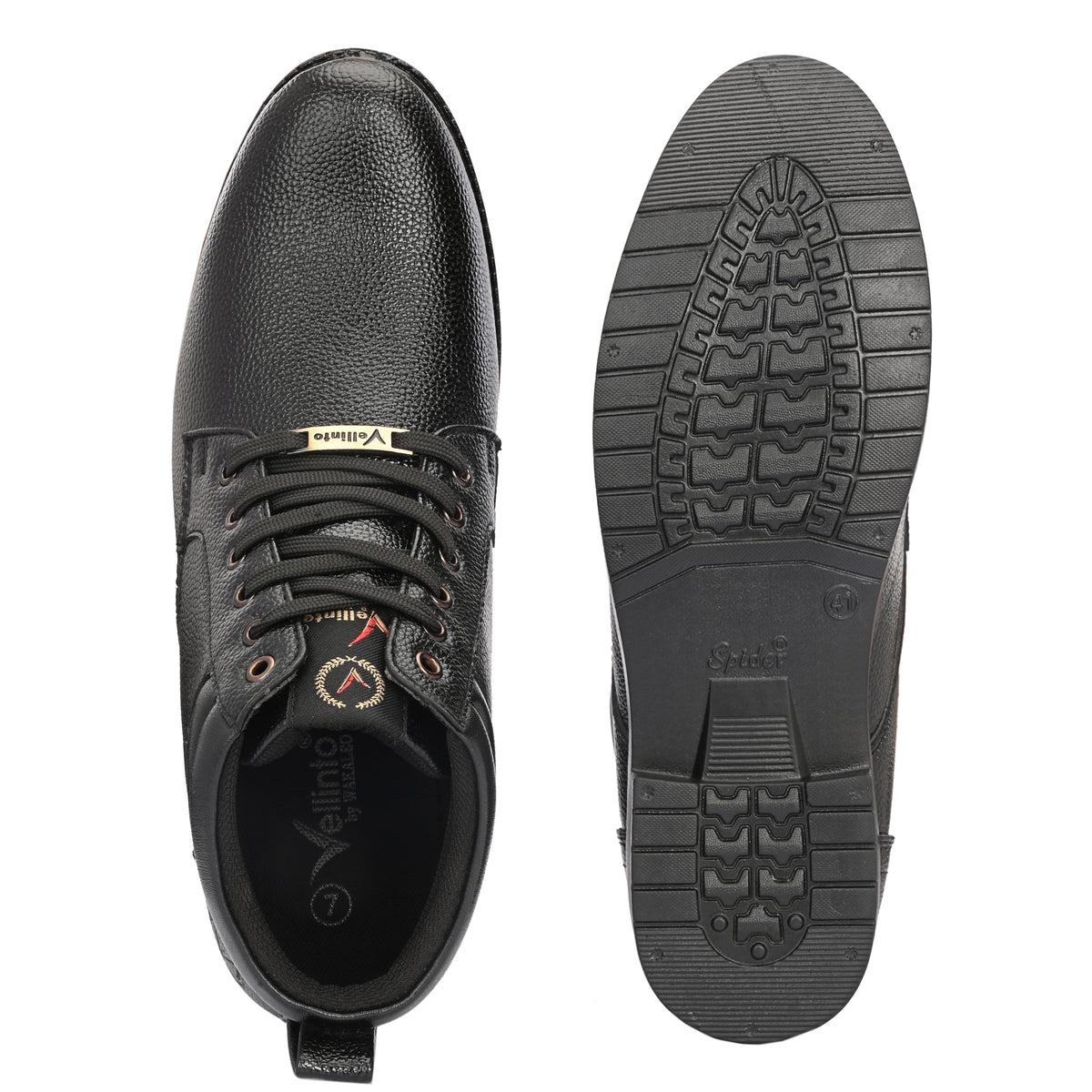 Vellinto CARTER Casual Boots For Men ll Synthetic Leather Boots