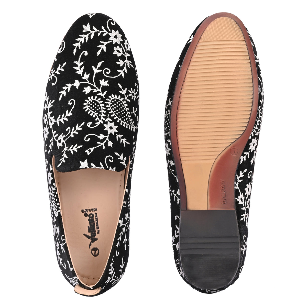 Vellinto MOONLEAF Party Wear Royal Look Party Loafer Slip On For Men Espadrilles For Men