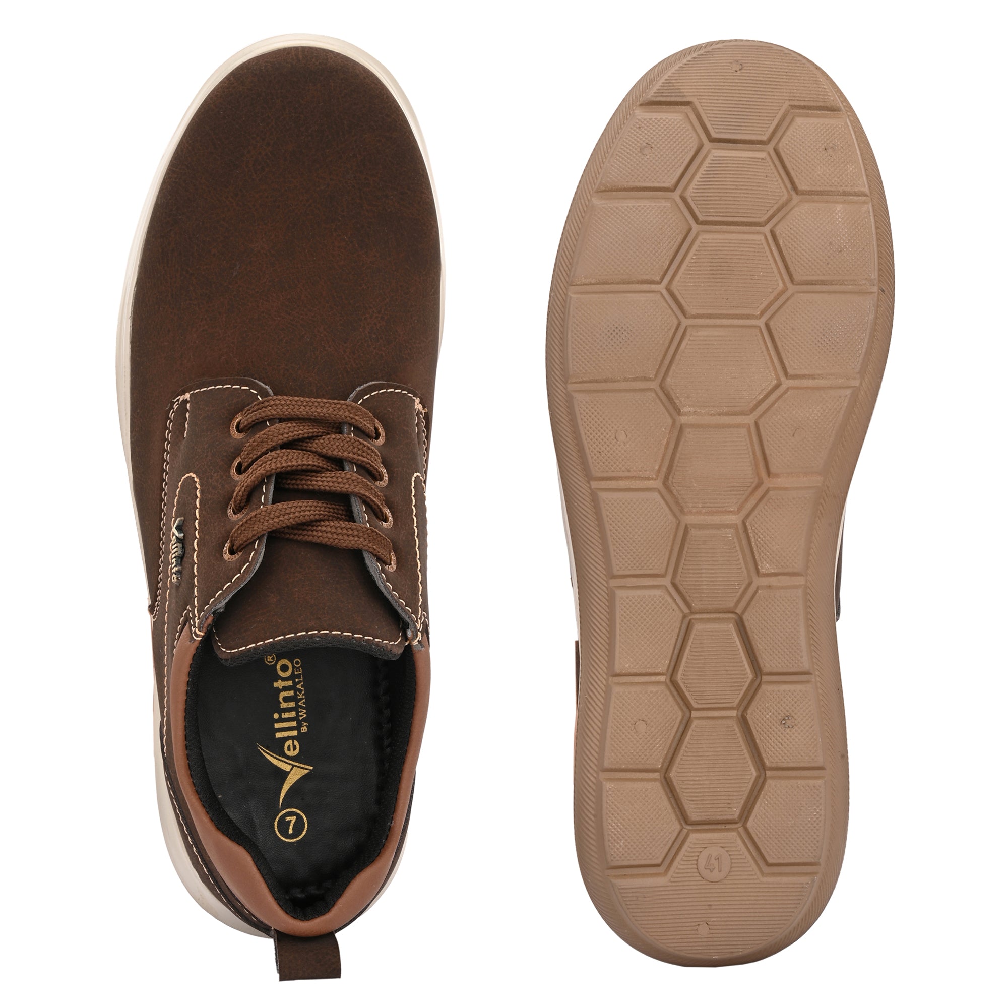 Vellinto Vellinto COCOVIA Casual Derby For Men ll Stylish Semi Formal Shoes Casuals Casuals For Men