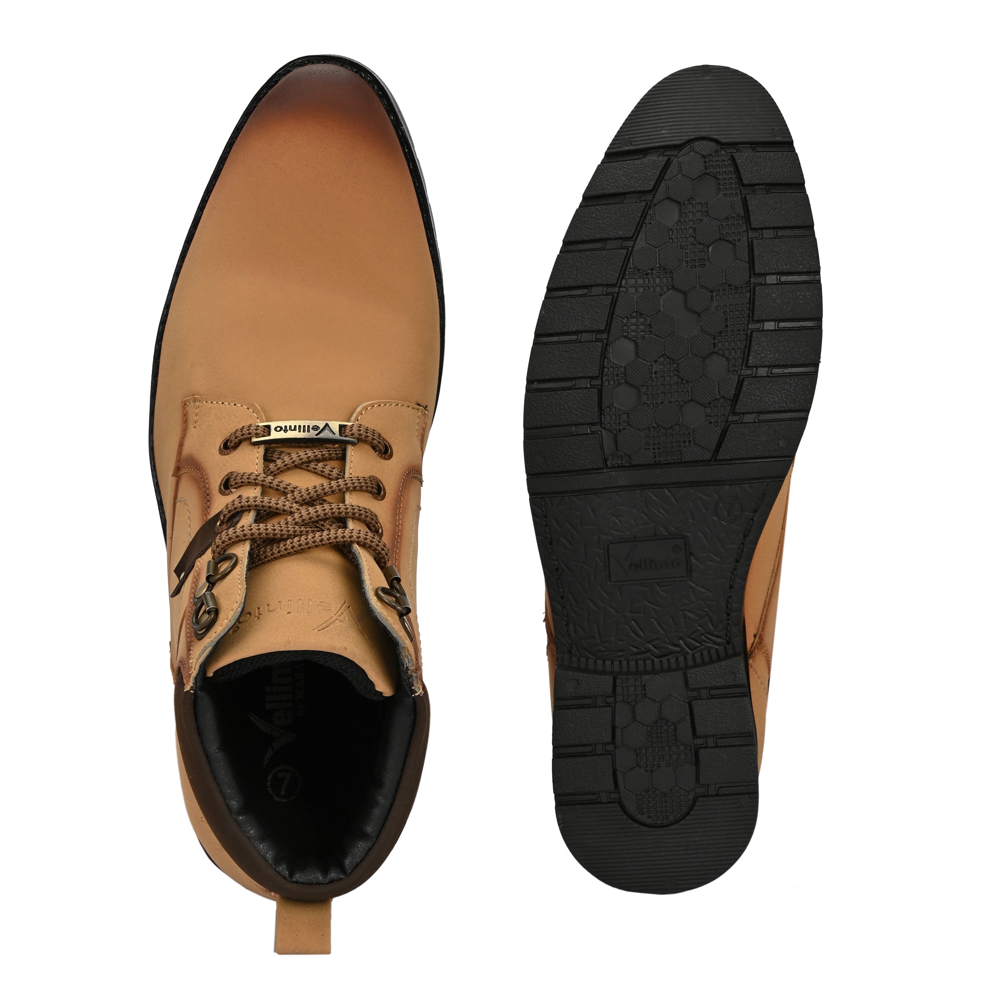 Vellinto ROADBURNER Stylish Synthetic Leather Boots For Men