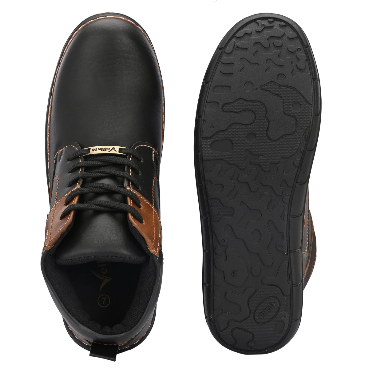 Vellinto Vellinto VEGA Casual Derby Boots For Men ll Stylish Semi Formal Boots For Men Casuals For Men