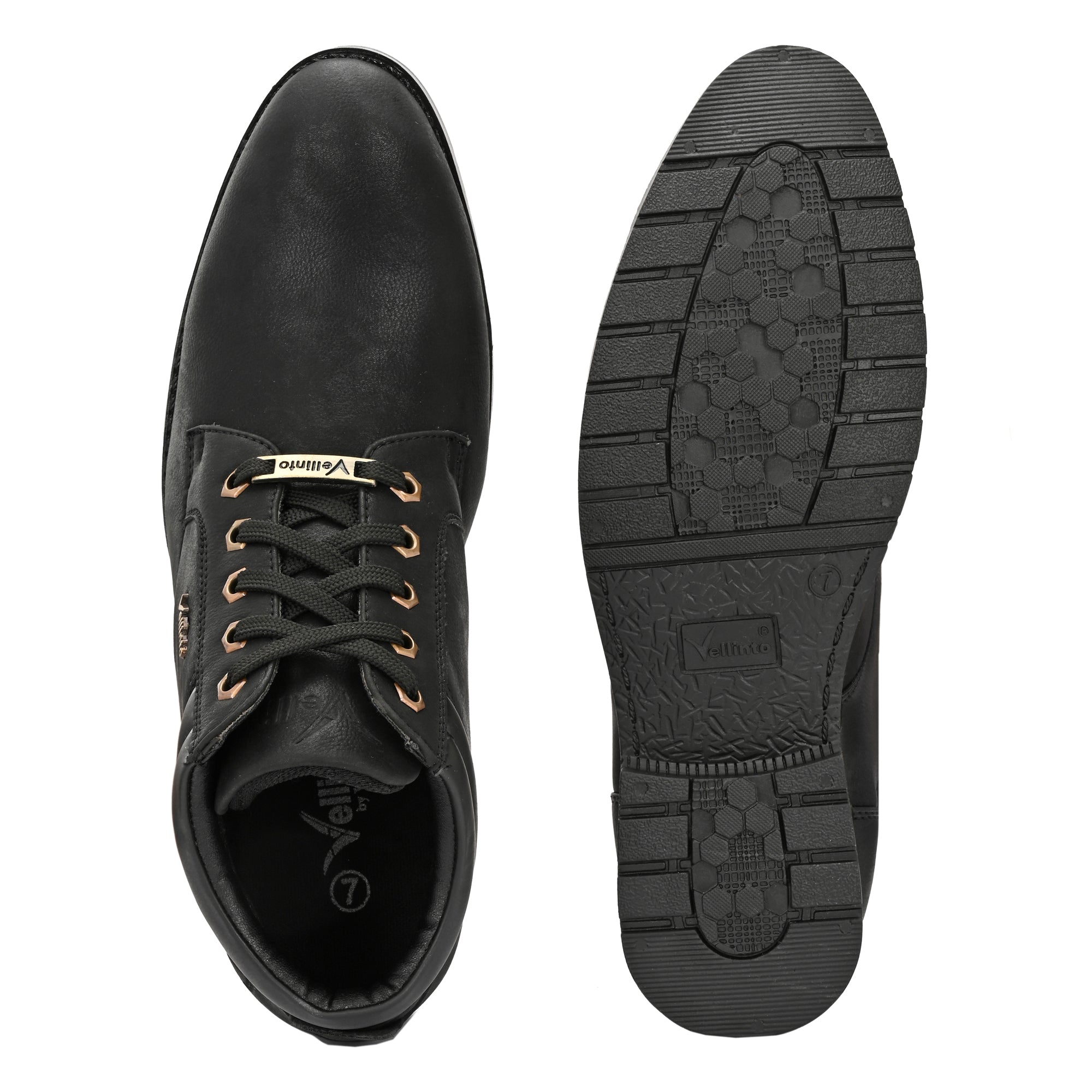 Vellinto STONY Trendy and Stylish Casual Mid-Ankle Synthetic leather Boots Boots For Men