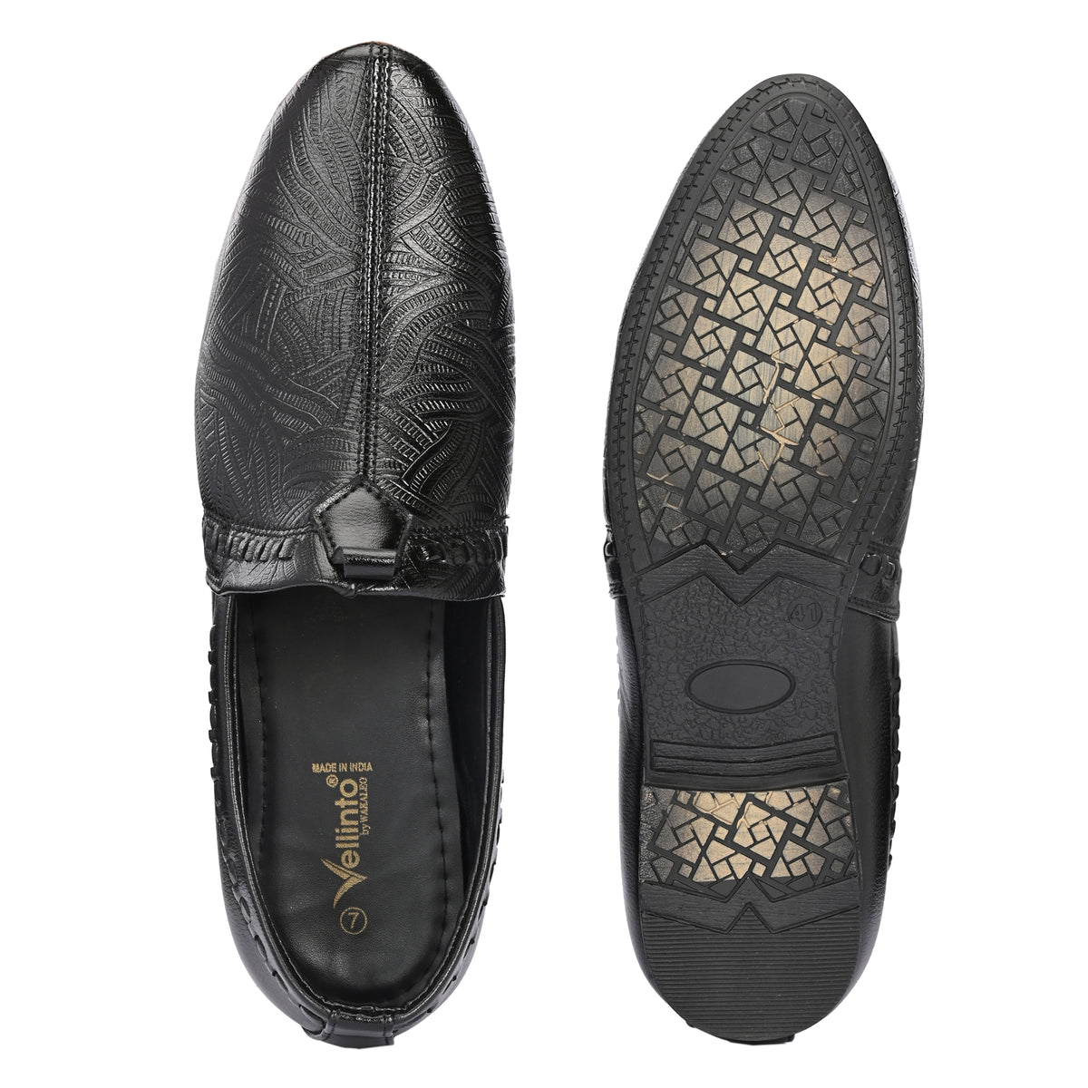 Vellinto Vellinto ARAMBH Cool Rajasthani Jutis For Men Mojaris For Men Nagra For Men Loafers For Men
