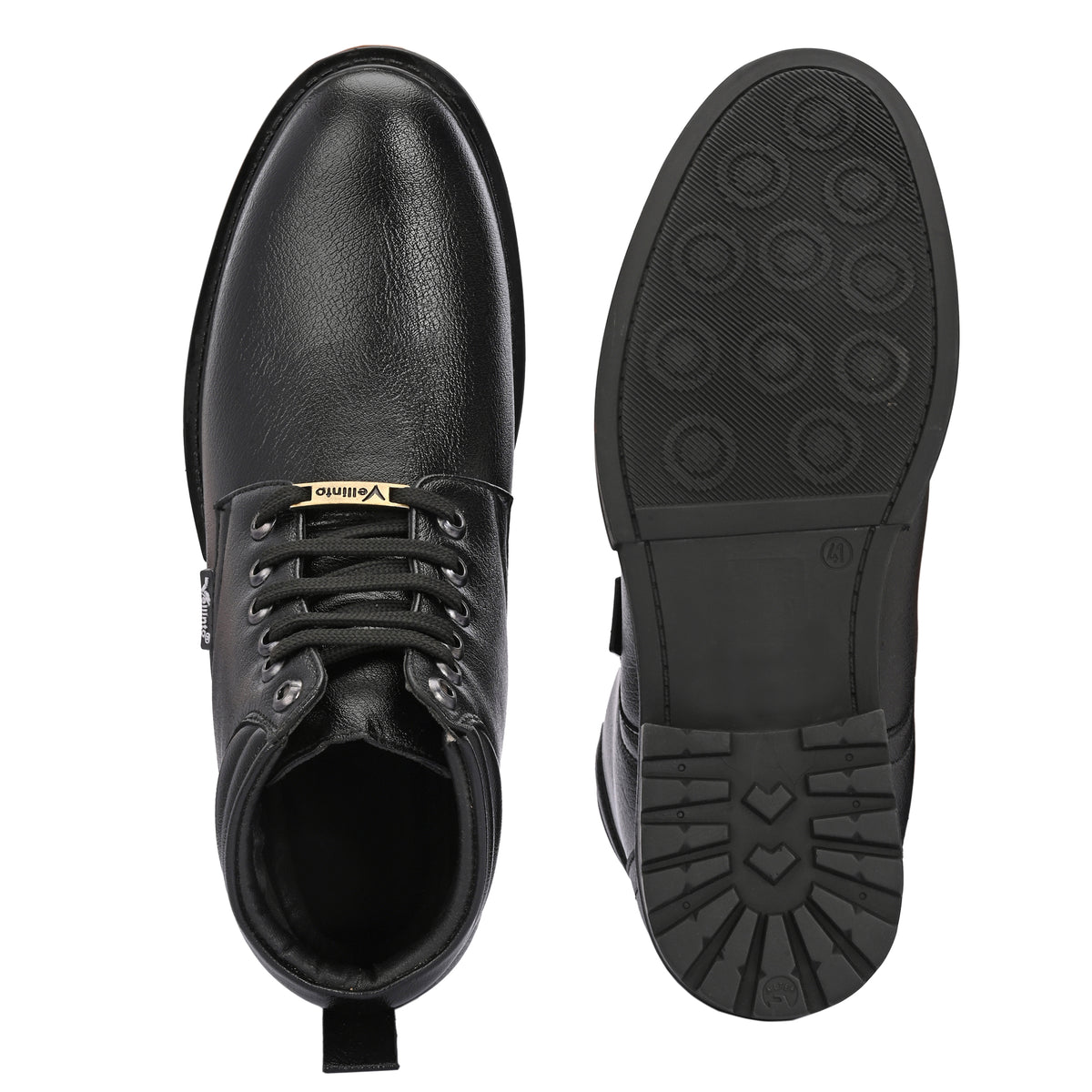 Vellinto Vellinto TIMBER Casual Boots For Men ll Synthetic Leather Boots Casuals For Men Boots For Men