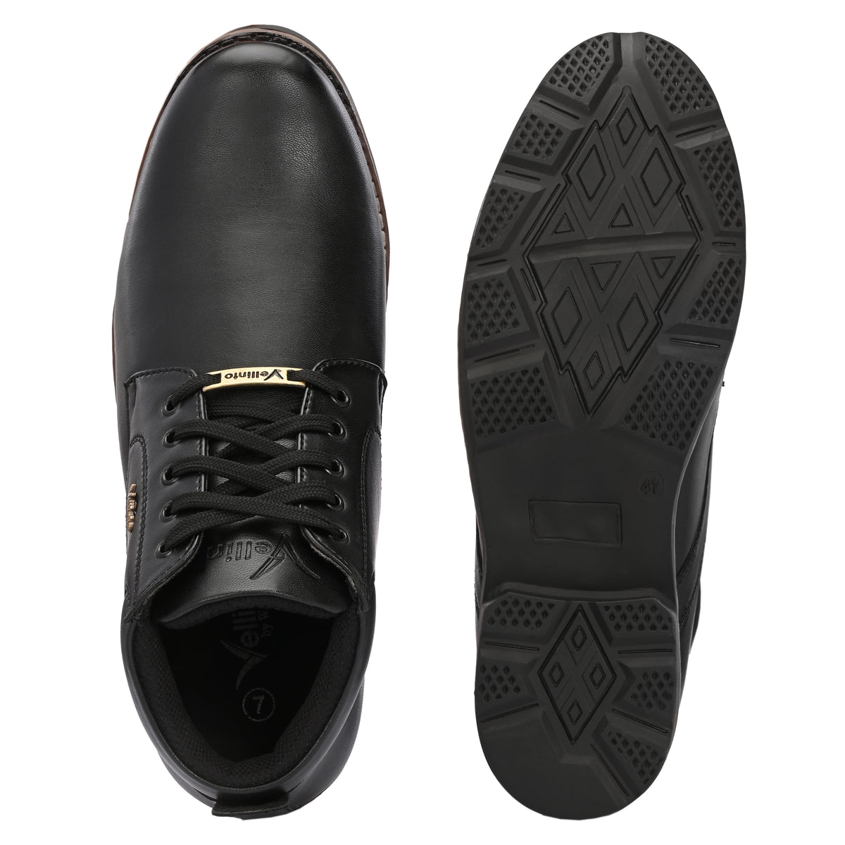 Vellinto Vellinto TRAILBLAZER Casual Boots For Men ll Synthetic Leather Boots Boots For Men