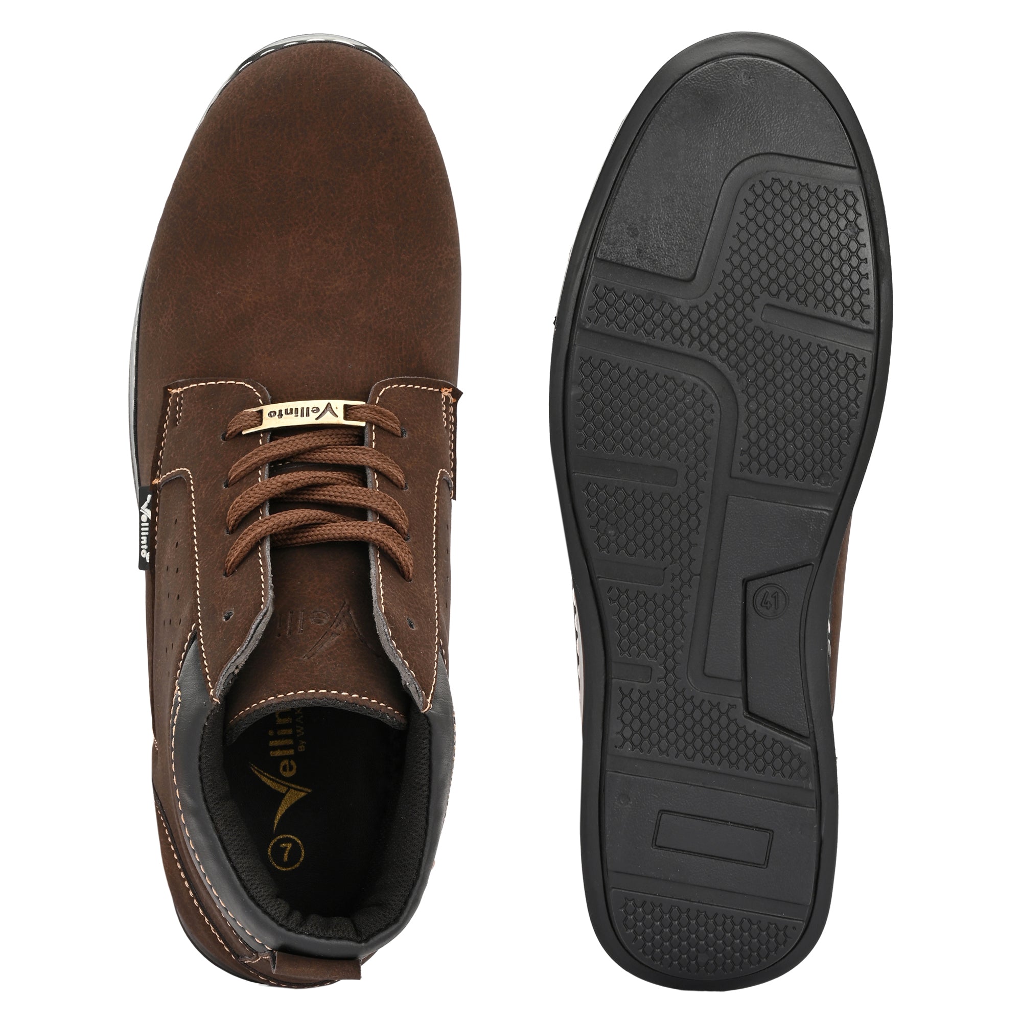 Vellinto PANTRIX Casual Boots For Men ll Synthetic Leather Casuals For Men Boots For Men