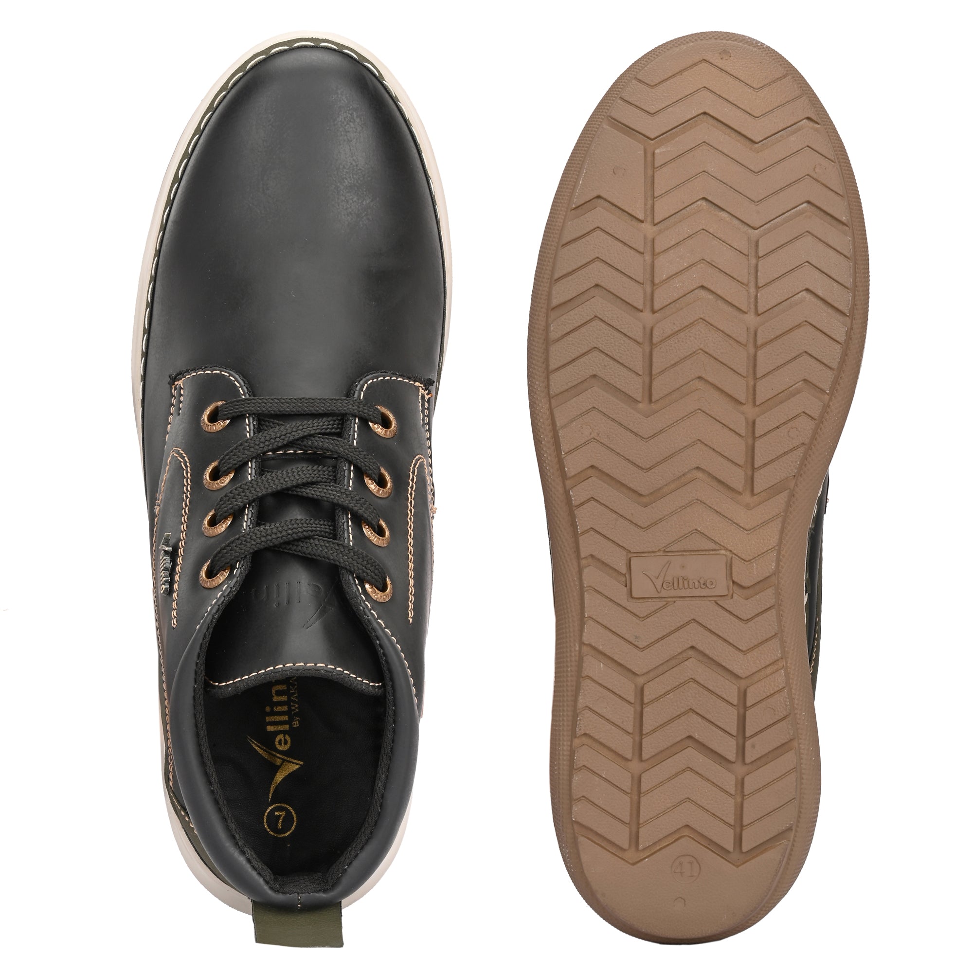 Vellinto Stylish OXHIDE Casual Mid-Ankle Party Boots For Men Boots For Men