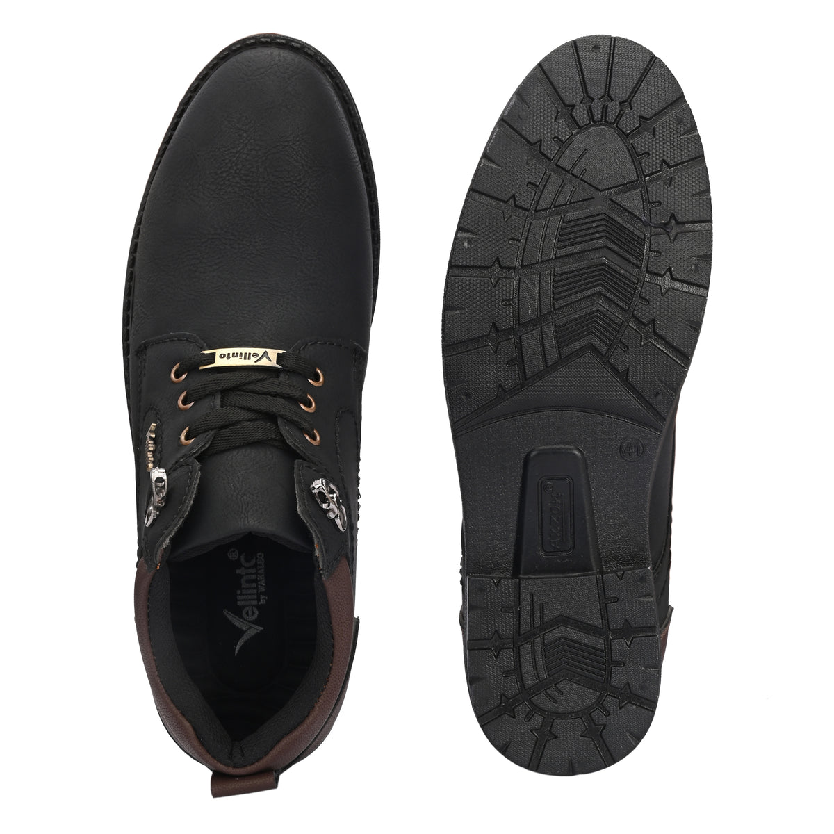 Vellinto Vellinto ALEXANDER Casual Boots For Men ll Synthetic Leather Casuals For Men Boots For Men