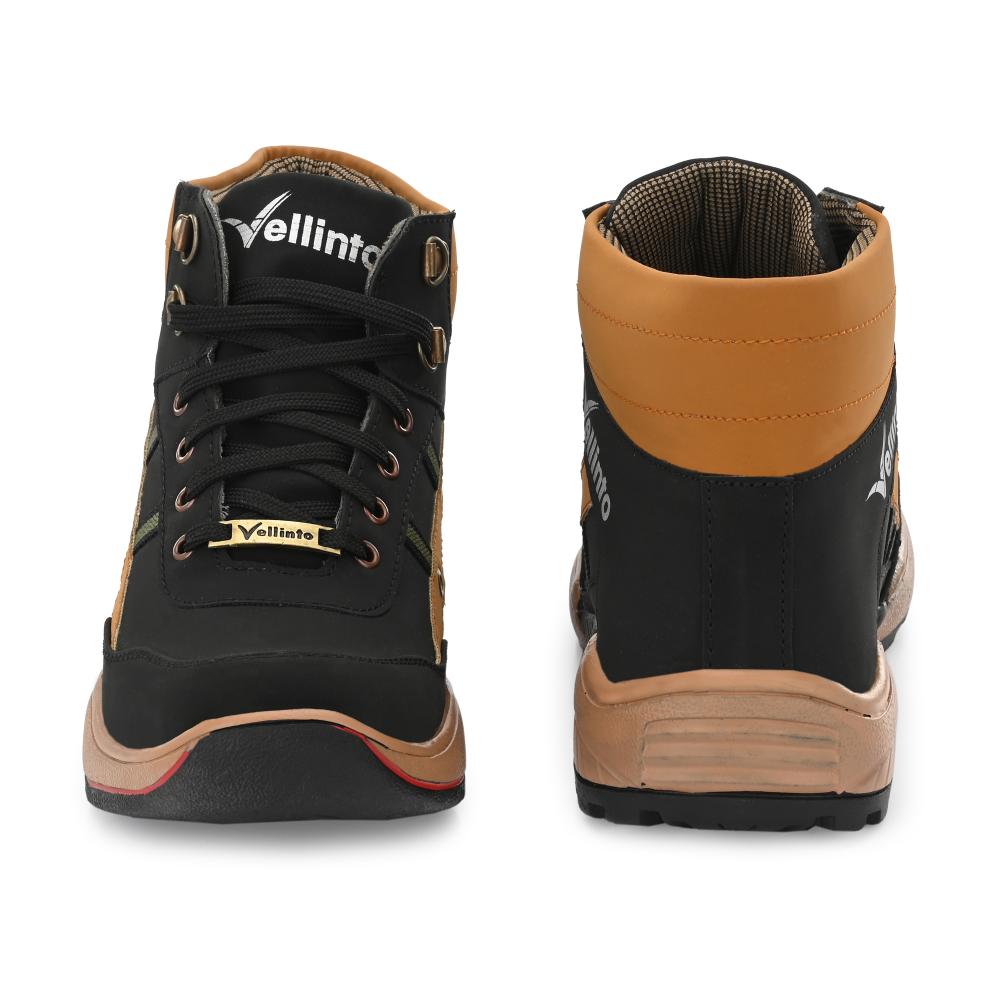 Vellinto THAR Bikers Boots For Men