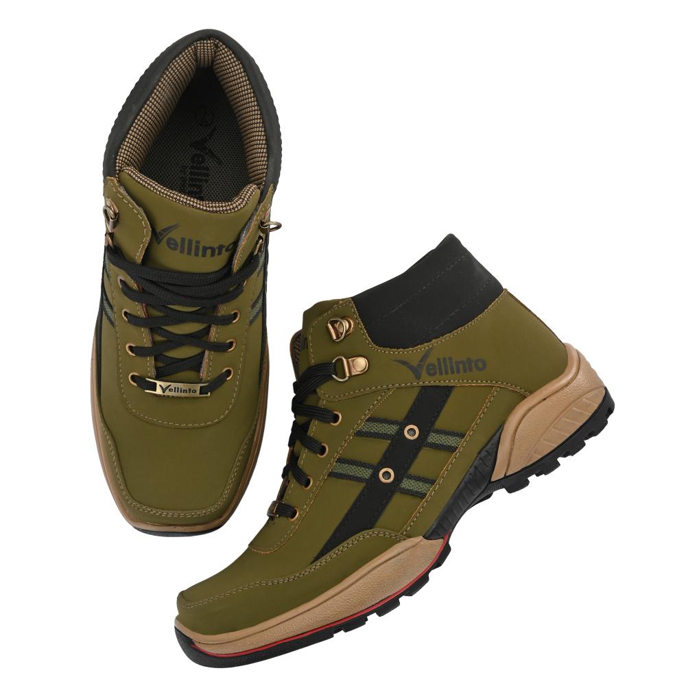 Vellinto THAR Bikers Boots For Men
