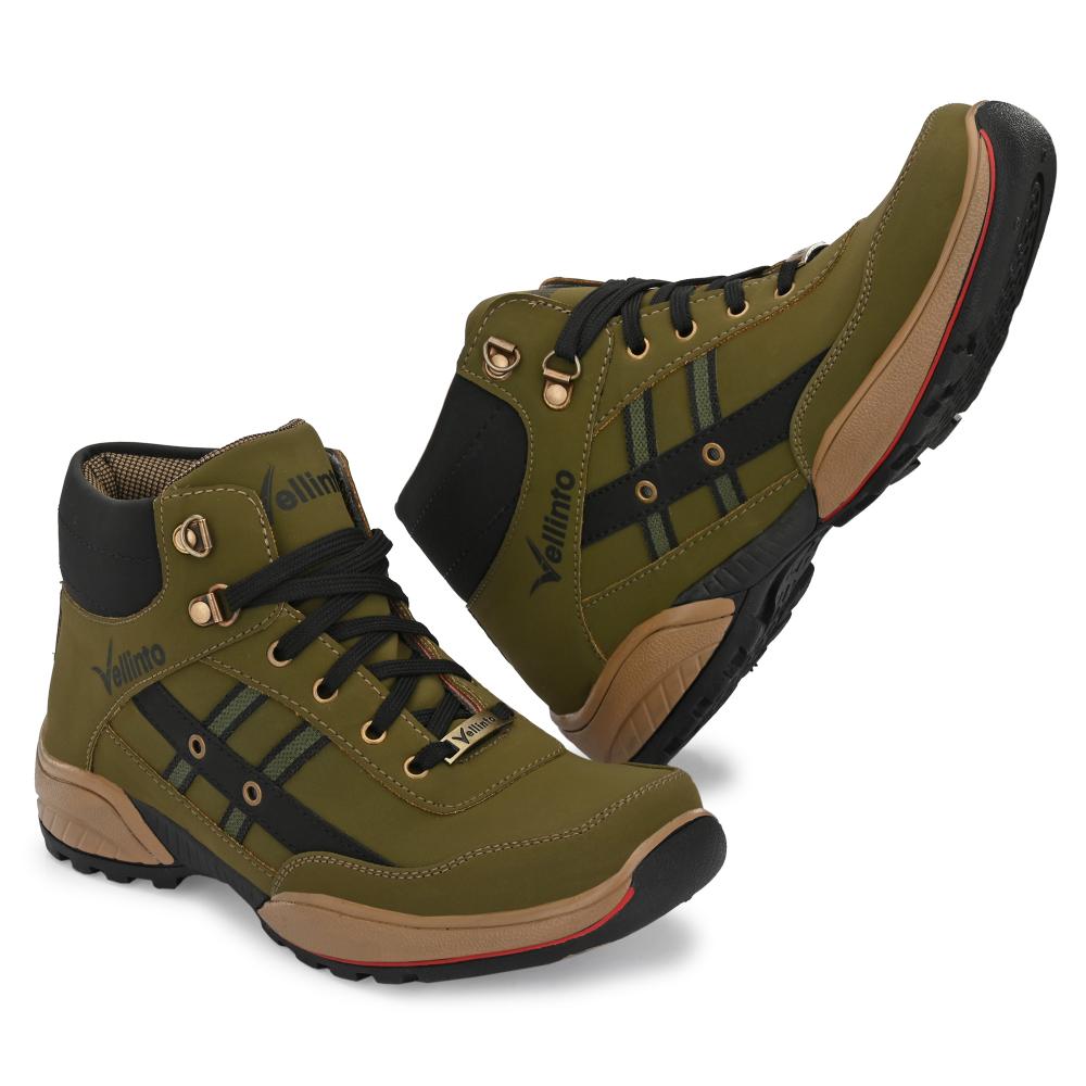 Vellinto THAR Bikers Boots For Men
