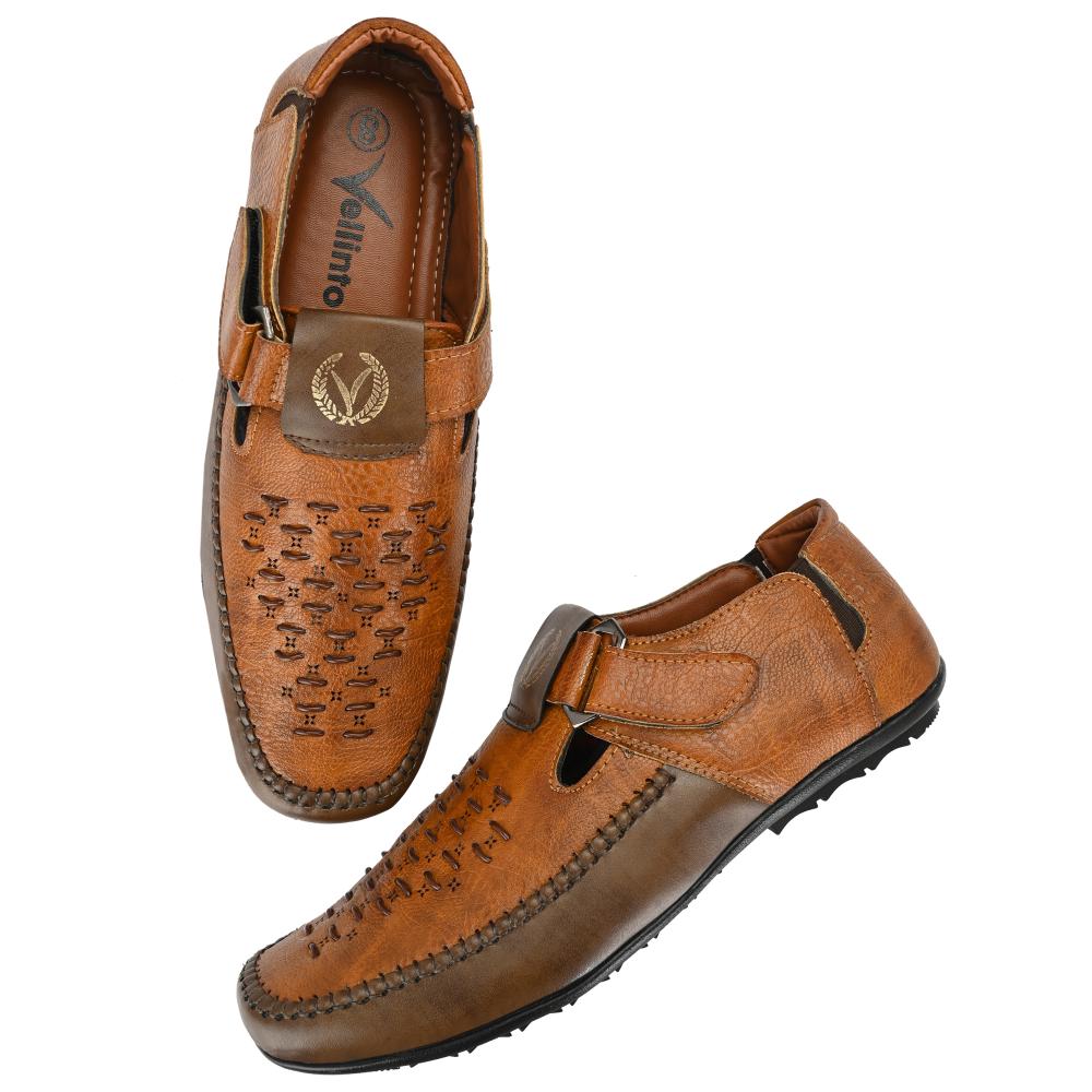 Vellinto LYNX Ethnic Roman Sandal For Men
