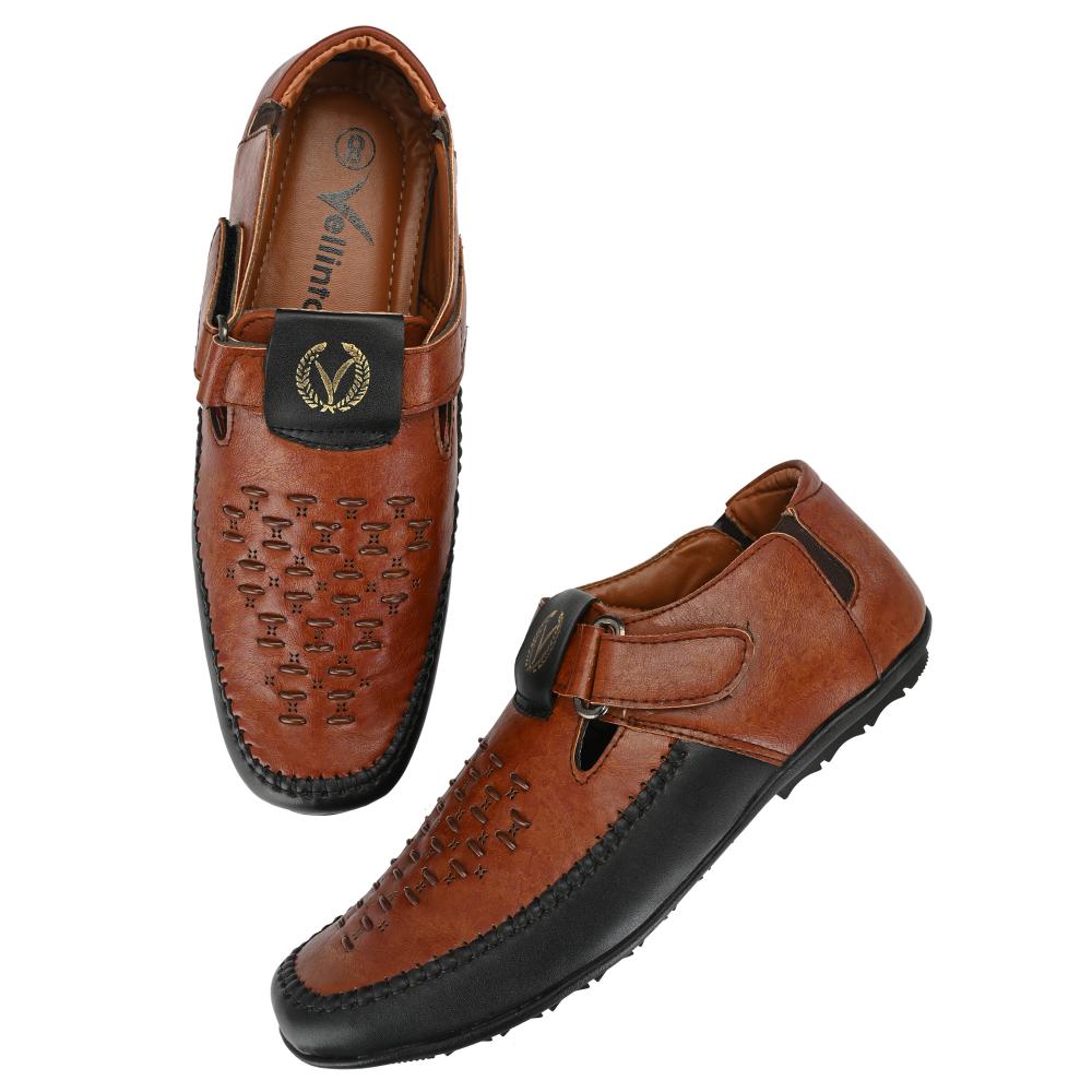 Vellinto LYNX Ethnic Roman Sandal For Men