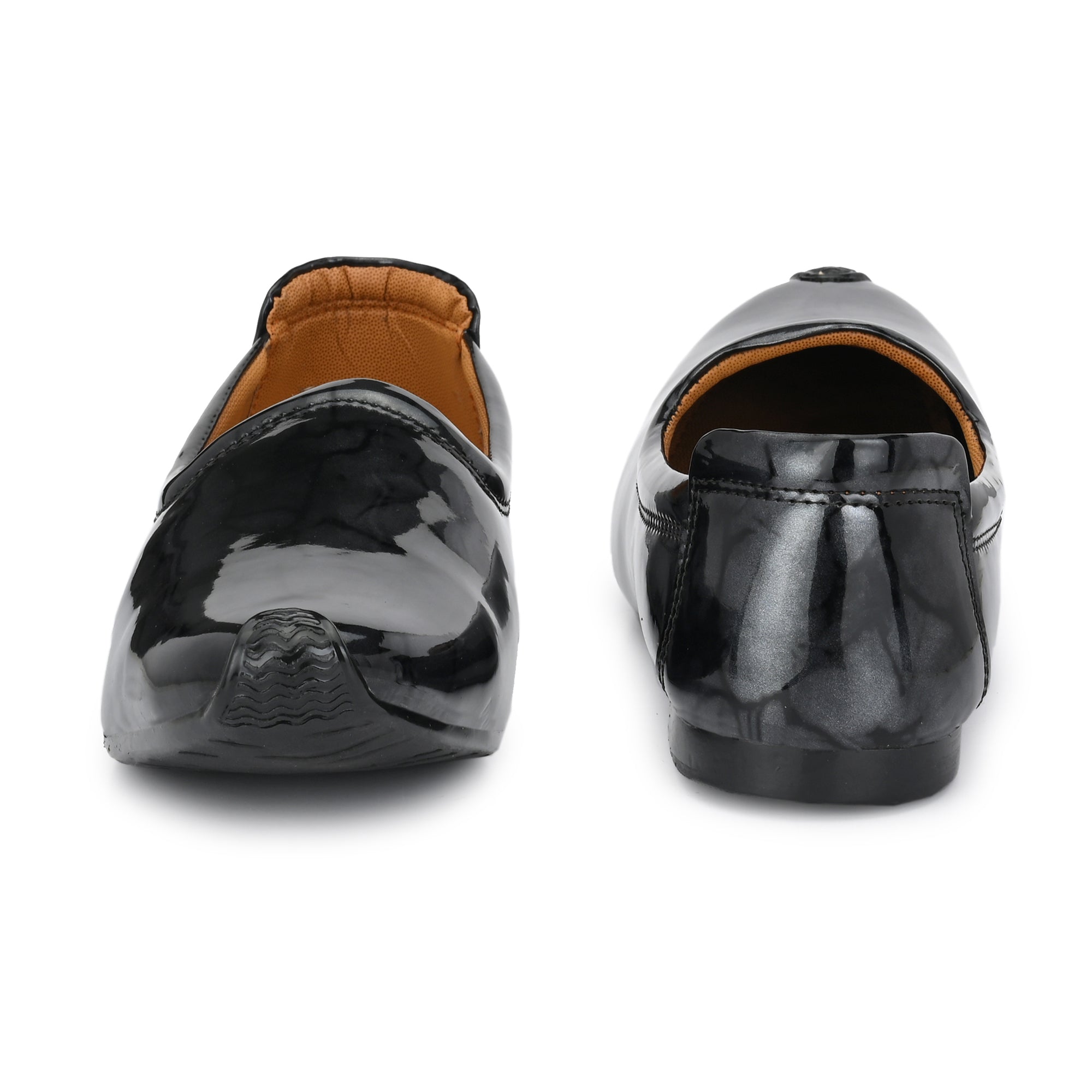 Party Wear Royal Look Formal Slip On For Men II Patent Leather Formal Shoes Corporate Casuals For Men