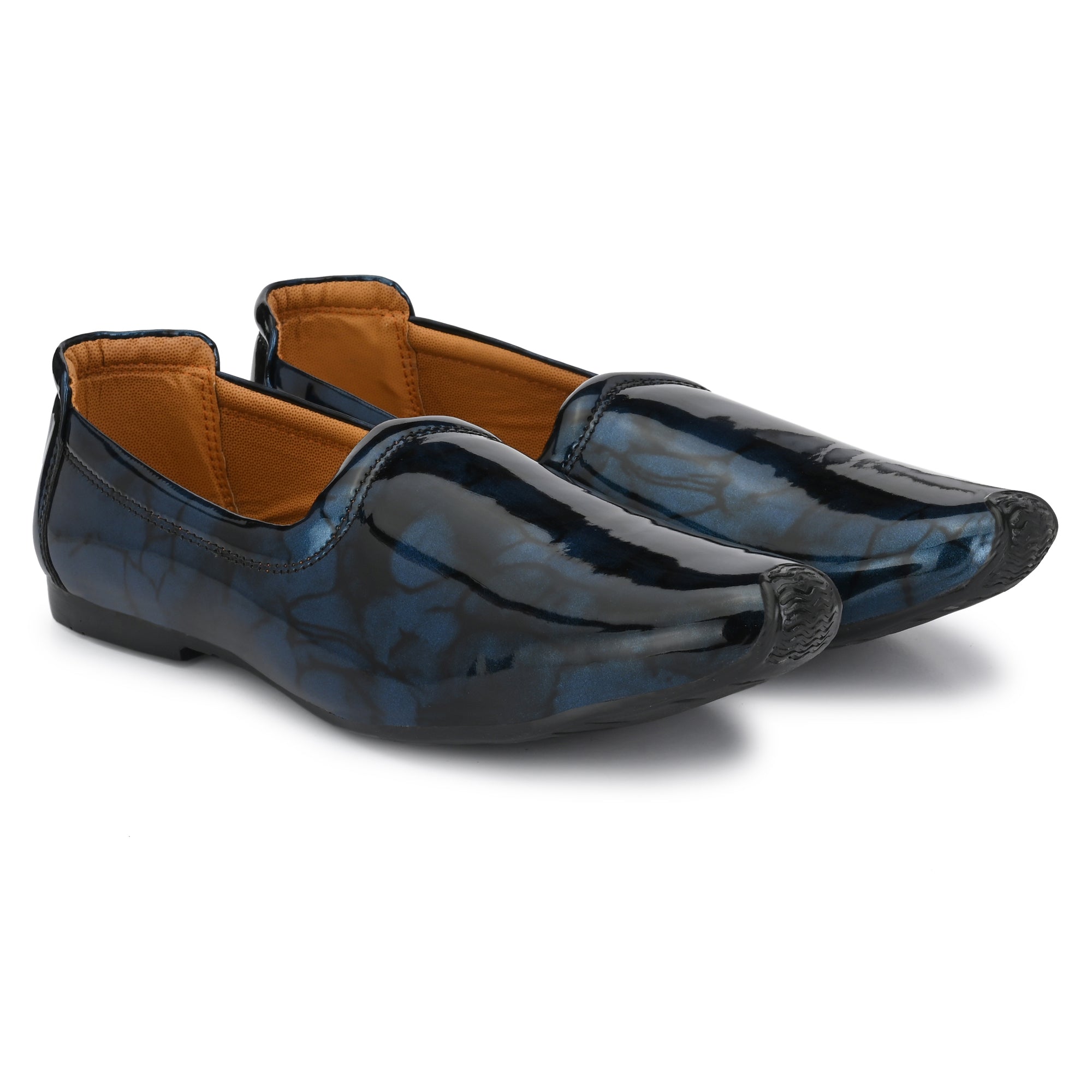 Party Wear Royal Look Formal Slip On For Men II Patent Leather Formal Shoes Corporate Casuals For Men