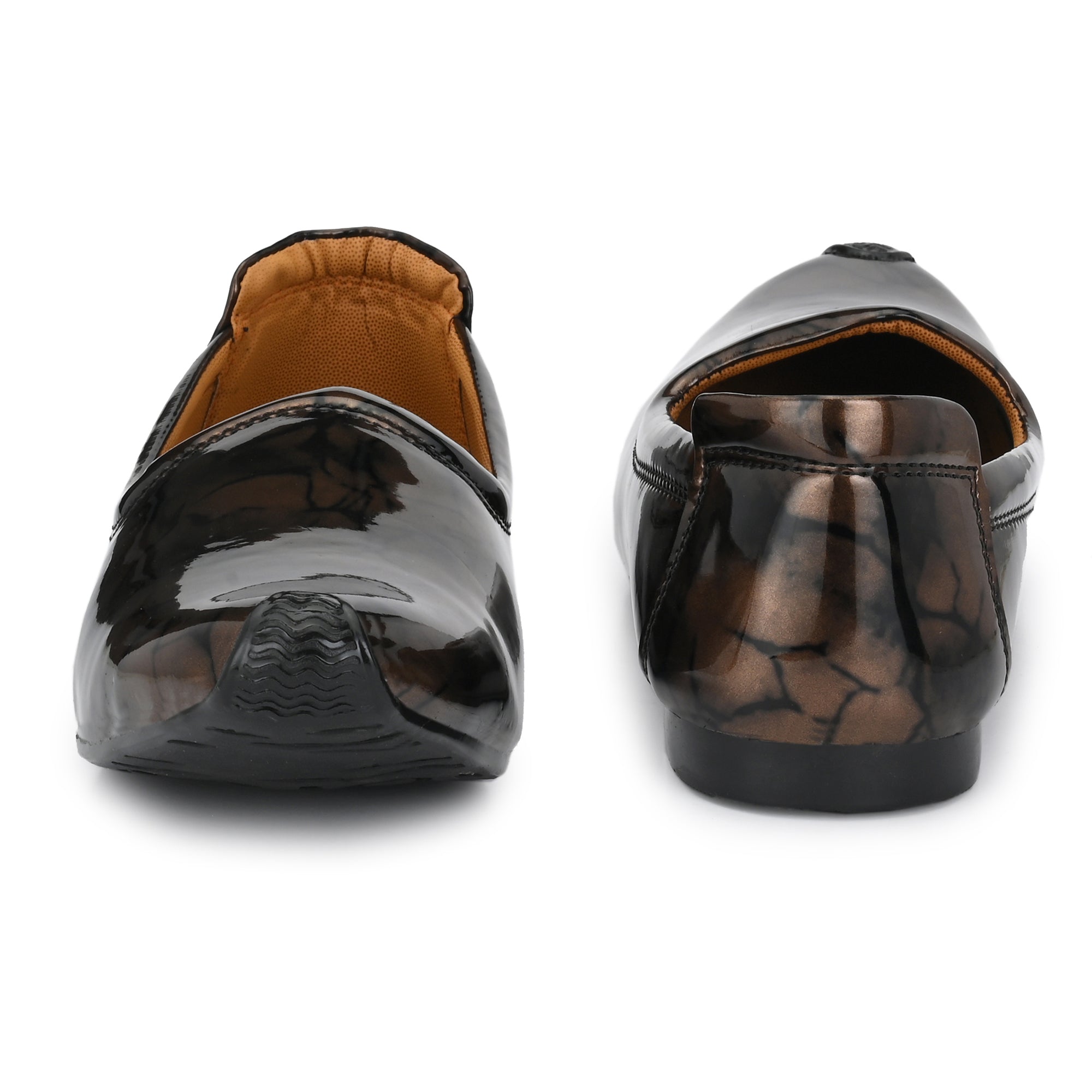 Party Wear Royal Look Formal Slip On For Men II Patent Leather Formal Shoes Corporate Casuals For Men