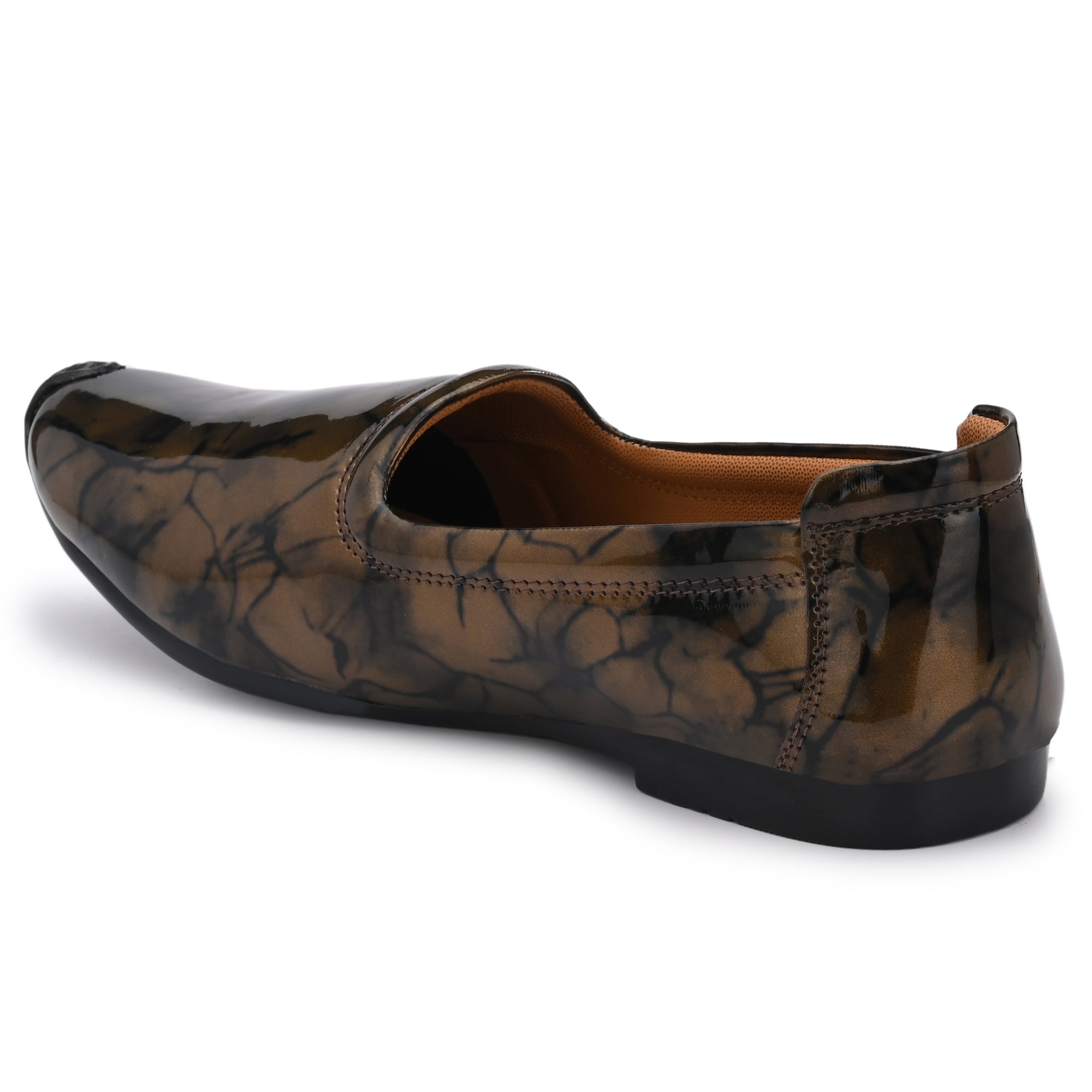 Party Wear Royal Look Formal Slip On For Men II Patent Leather Formal Shoes Corporate Casuals For Men