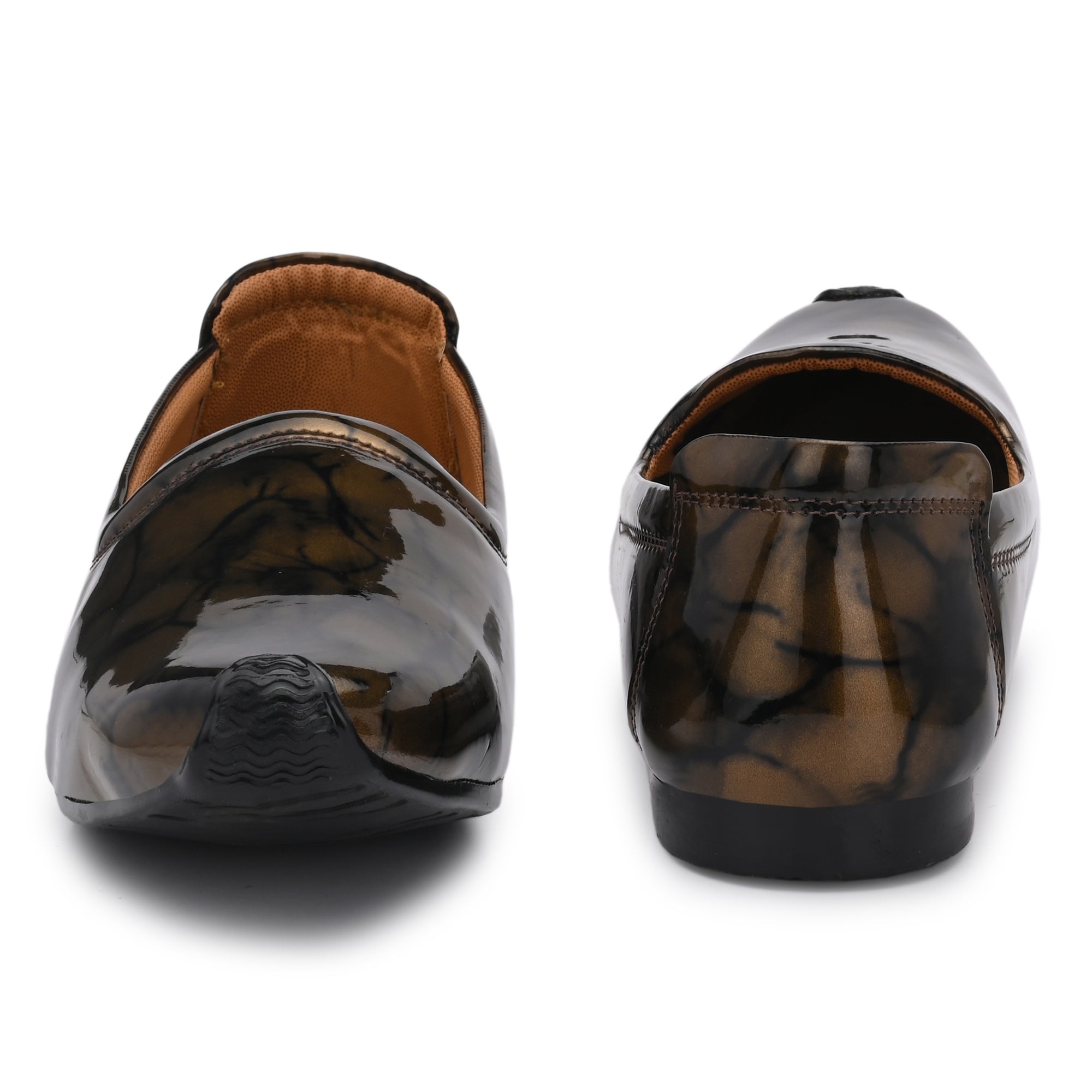Vellinto GLORIOUS Party Wear Royal Look Formal Slip On For Men II Patent Leather Formal Shoes Corporate Casuals For Men