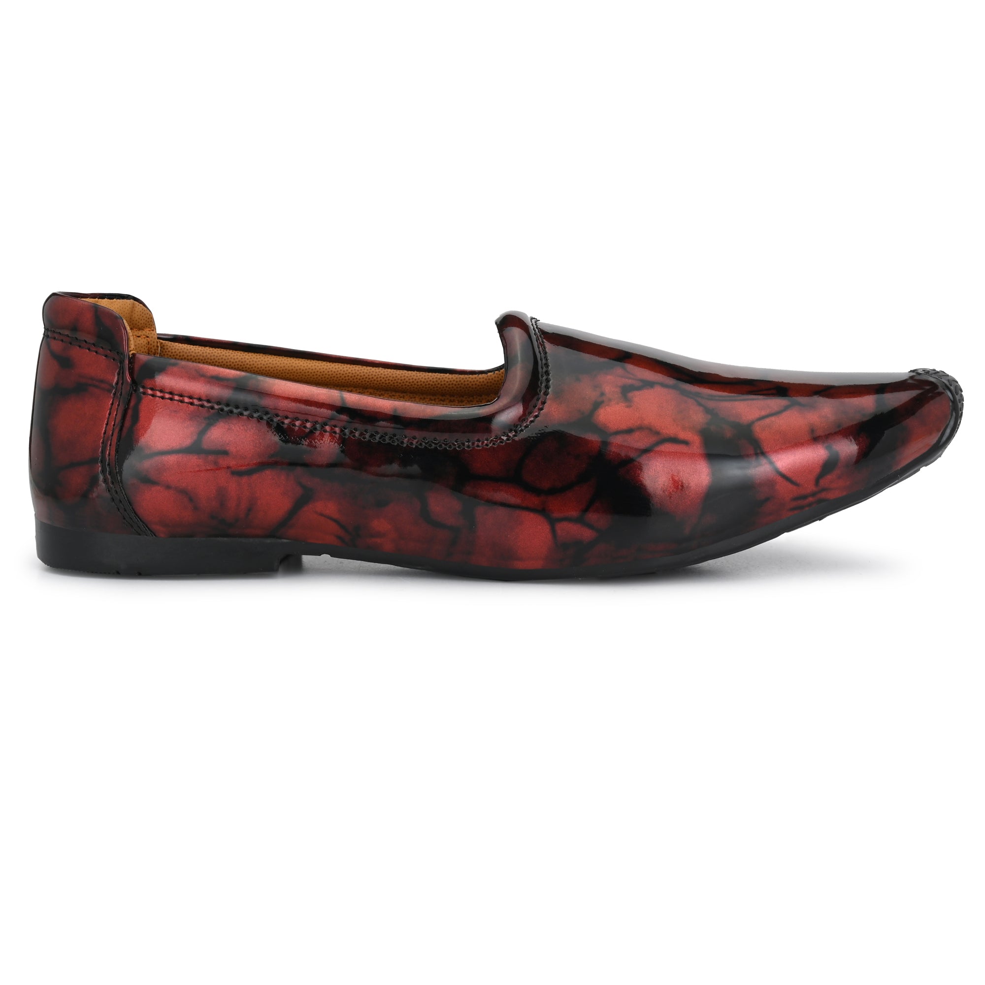 Party Wear Royal Look Formal Slip On For Men II Patent Leather Formal Shoes Corporate Casuals For Men