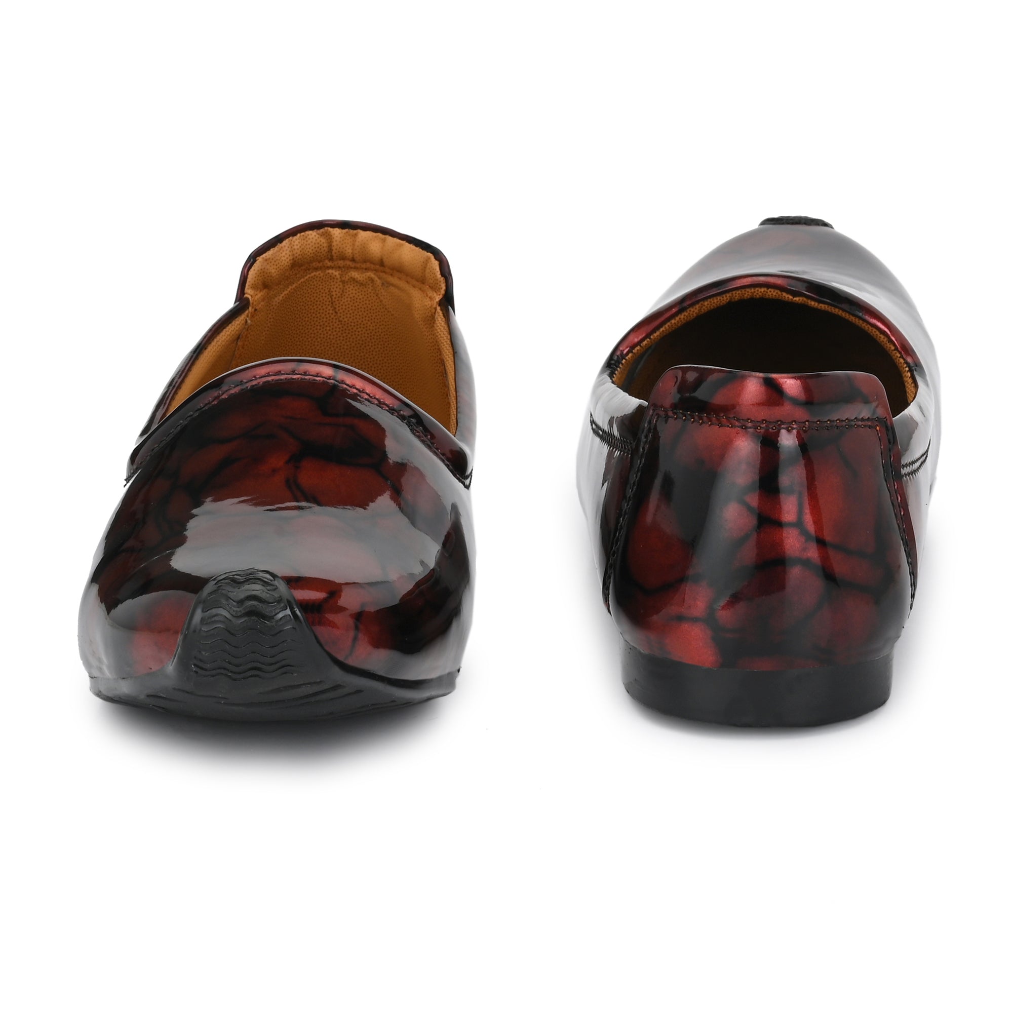 Party Wear Royal Look Formal Slip On For Men II Patent Leather Formal Shoes Corporate Casuals For Men