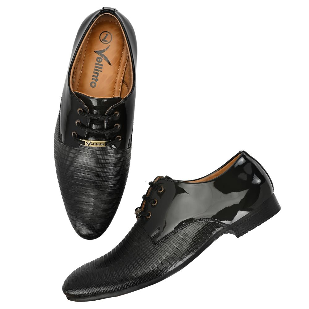 Vellinto SUNSHINE Party Wear Royal Look Formal Lace Up For Men