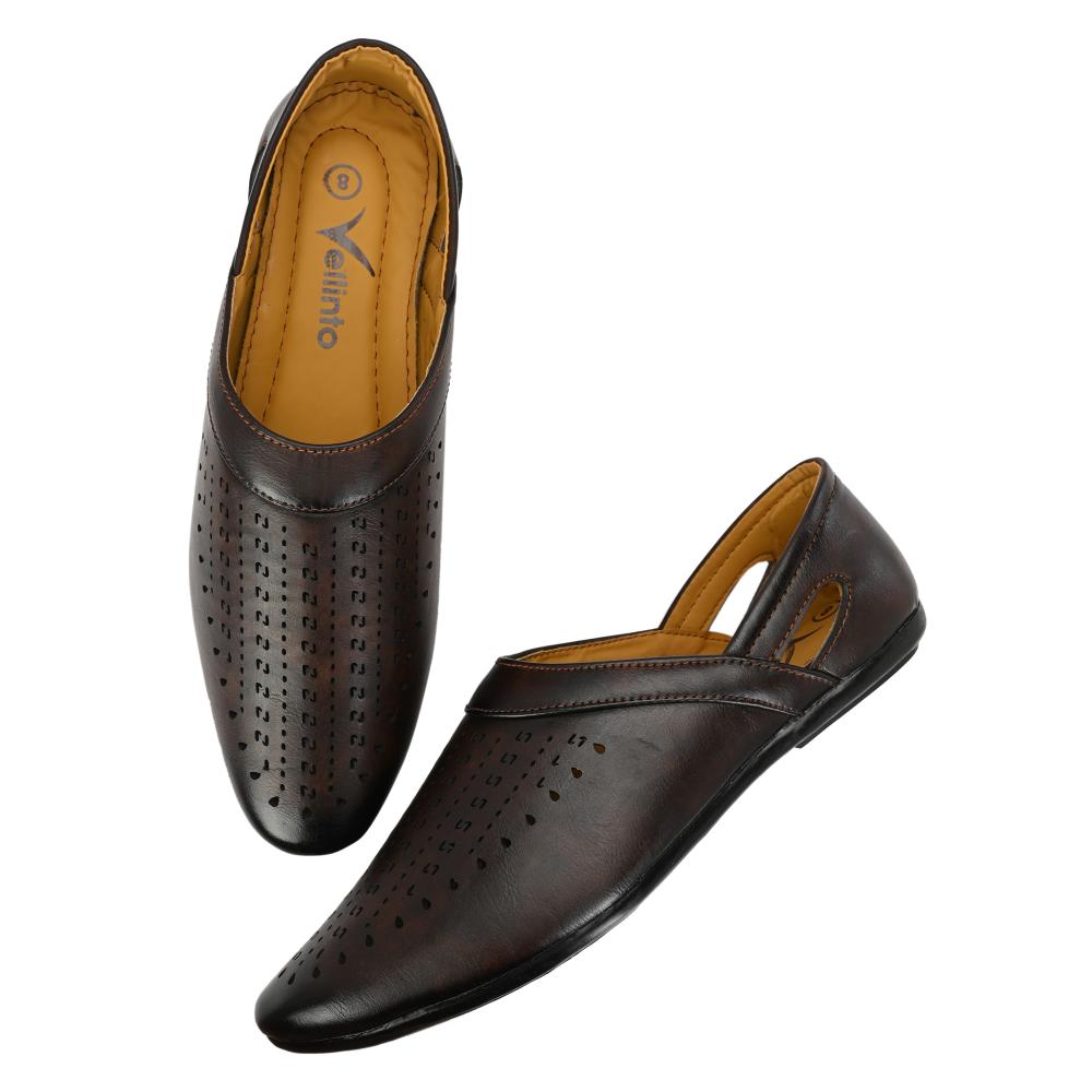 Vellinto JOHER Juttis & Mojaris Loafers For Men ll Mojaris For Me