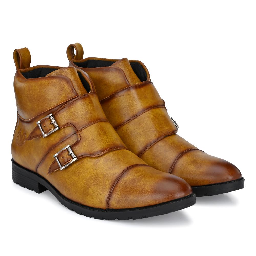 Vellinto Royal Look WODDLE Monk Strap Boot For Men