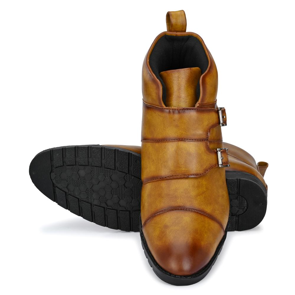 Vellinto Royal Look WODDLE Monk Strap Boot For Men
