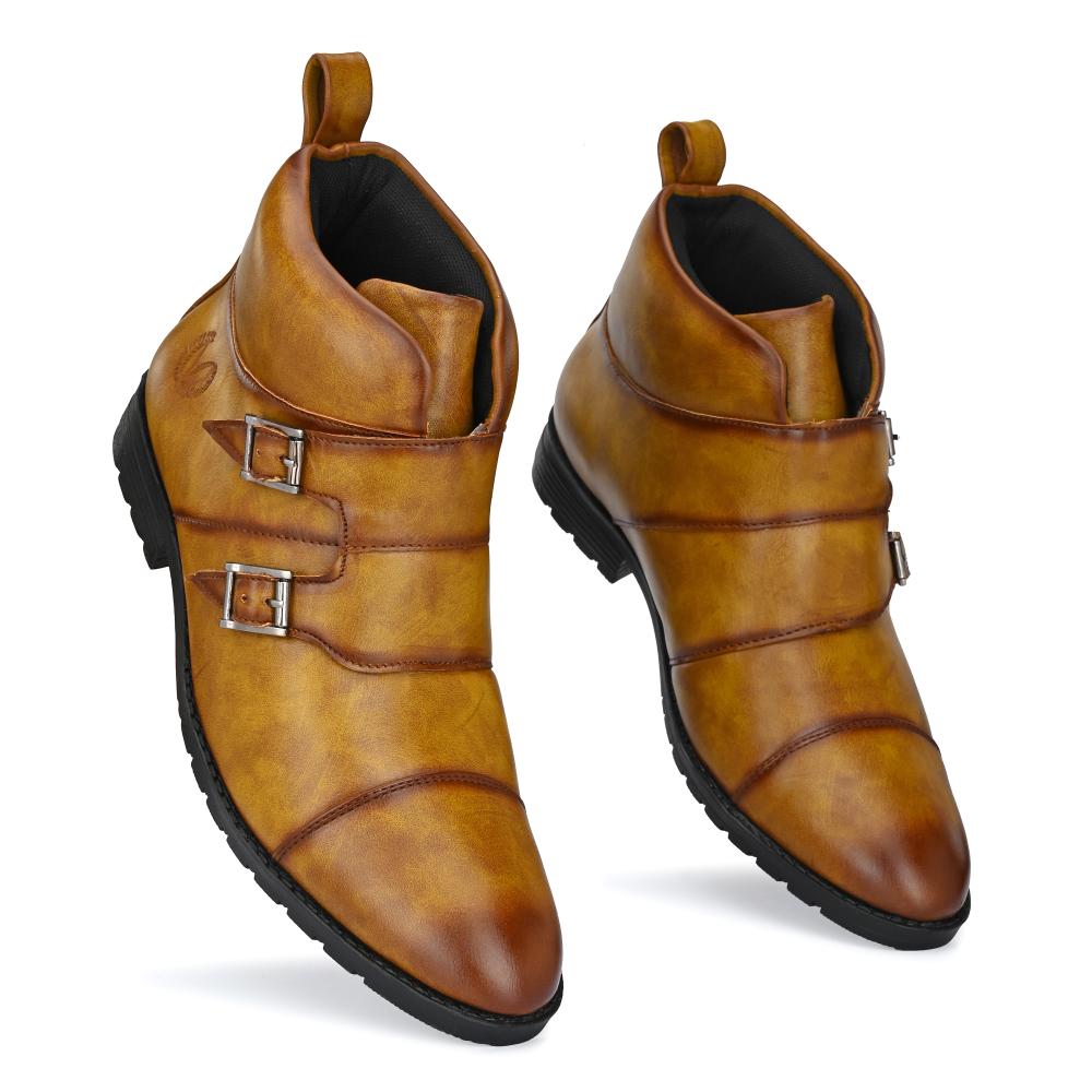 Vellinto Royal Look WODDLE Monk Strap Boot For Men