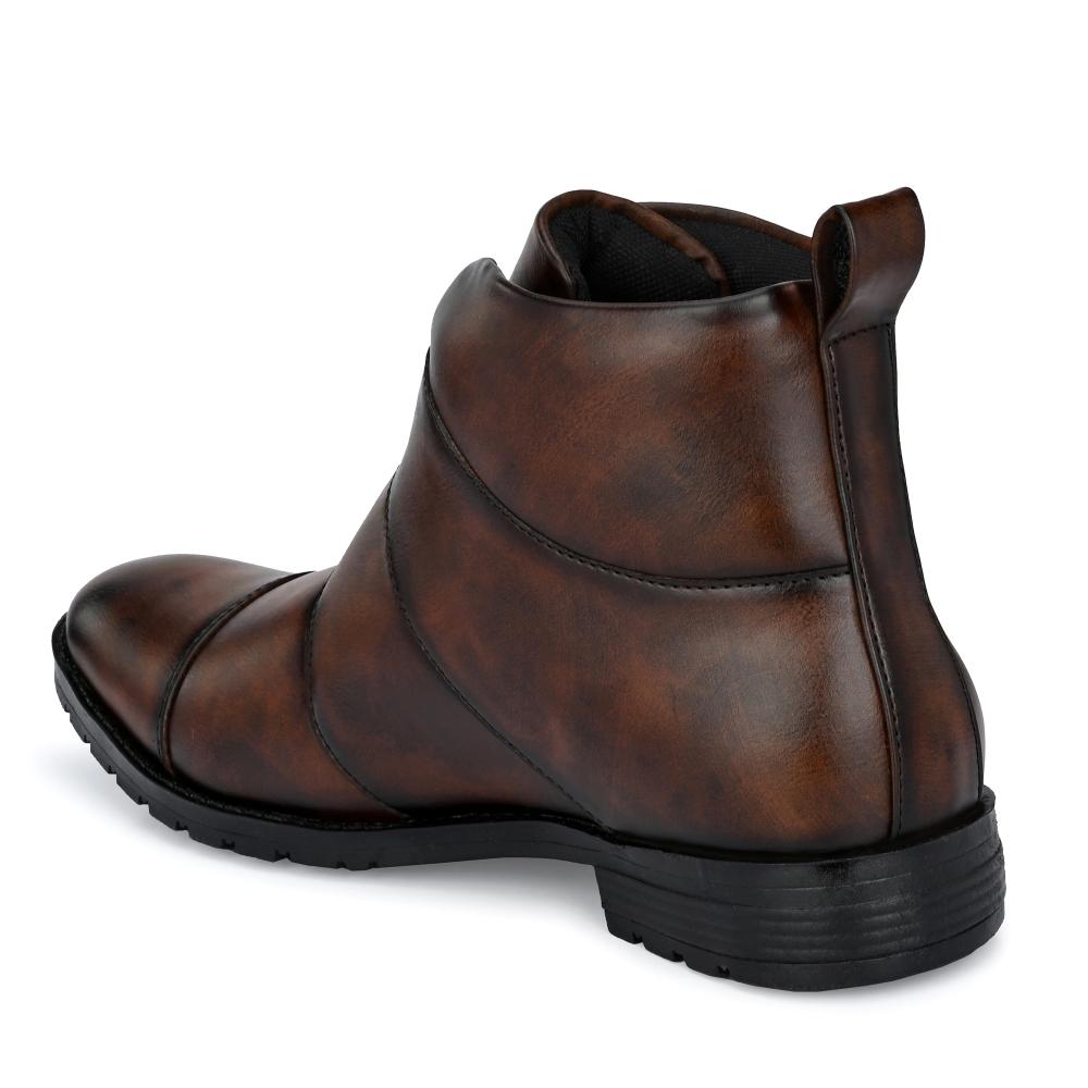 Vellinto Royal Look WODDLE Monk Strap Boot For Men