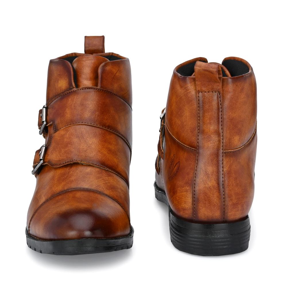 Vellinto Royal Look WODDLE Monk Strap Boot For Men