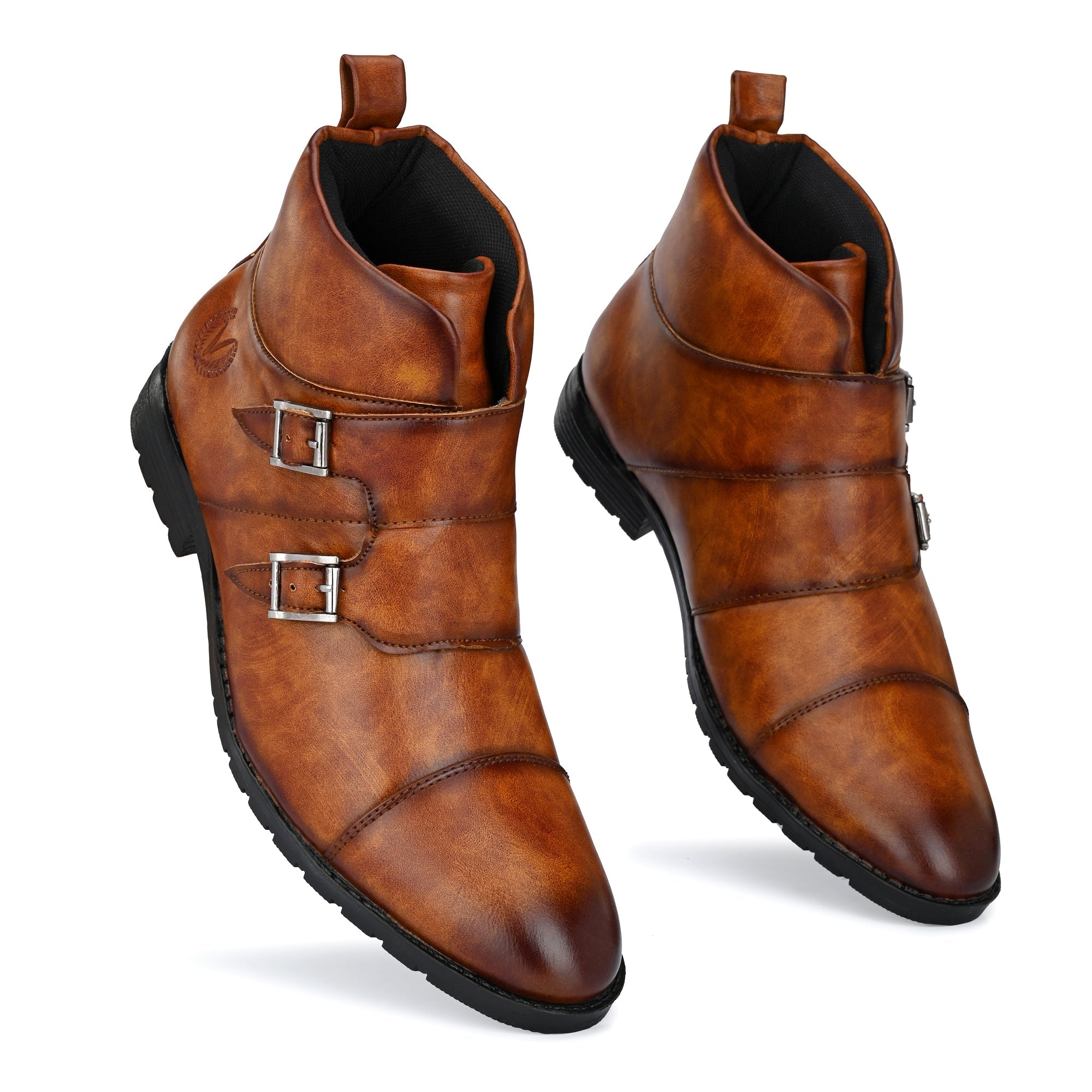 Vellinto Royal Look WODDLE Monk Strap Boot For Men