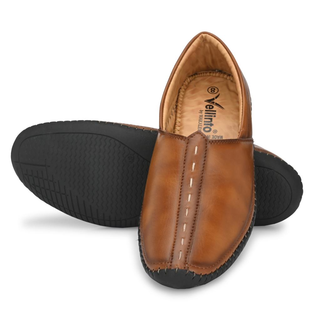 Vellinto VINTAGE Cool Rajasthani Jutis For Men Mojaris For Men Nagra For Men