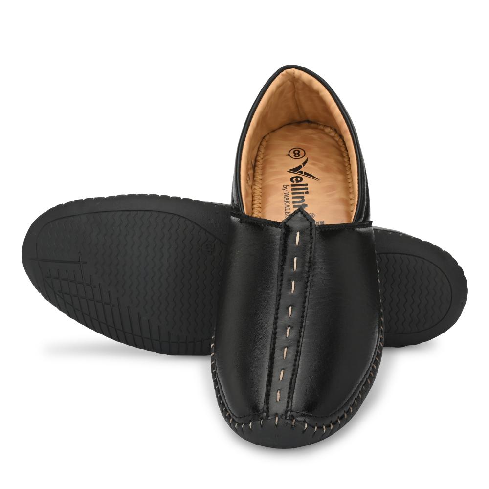 Vellinto VINTAGE Cool Rajasthani Jutis For Men Mojaris For Men Nagra For Men