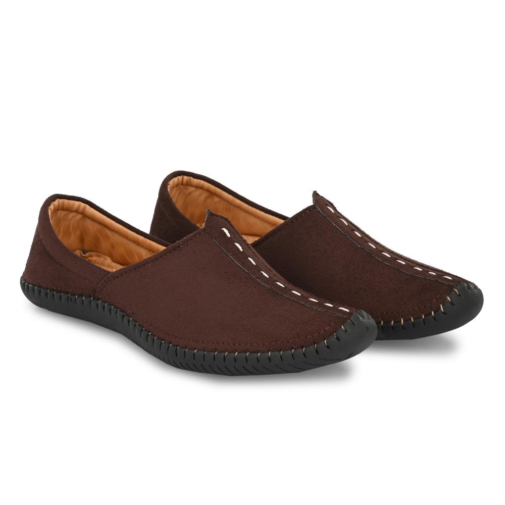 Vellinto VINTAGE Cool Rajasthani Jutis For Men Mojaris For Men Nagra For Men