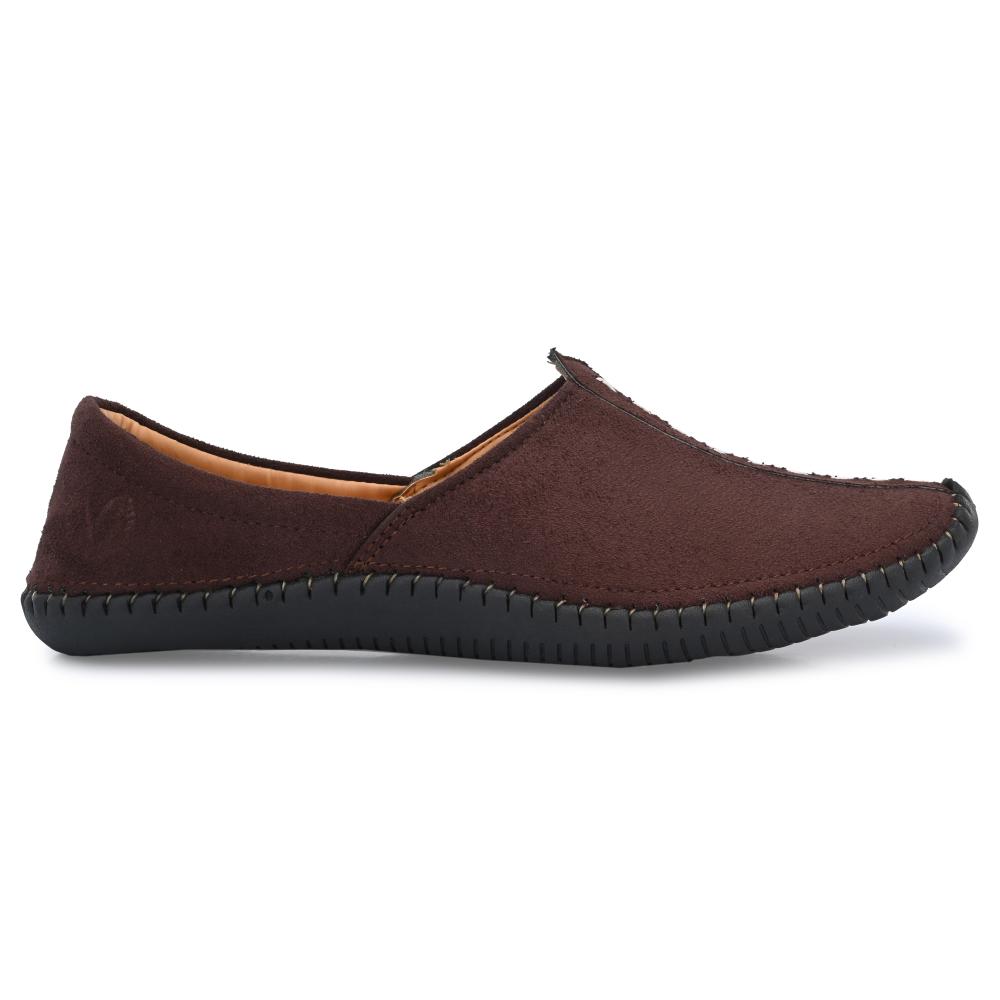 Vellinto VINTAGE Cool Rajasthani Jutis For Men Mojaris For Men Nagra For Men