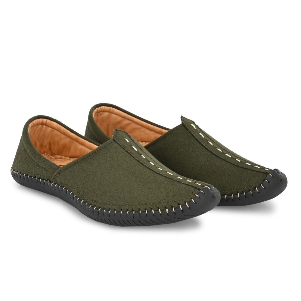 Vellinto VINTAGE Cool Rajasthani Jutis For Men Mojaris For Men Nagra For Men