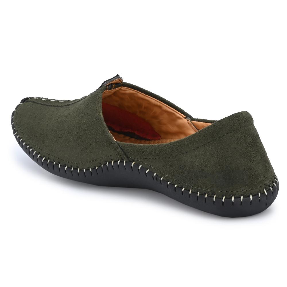 Vellinto VINTAGE Cool Rajasthani Jutis For Men Mojaris For Men Nagra For Men