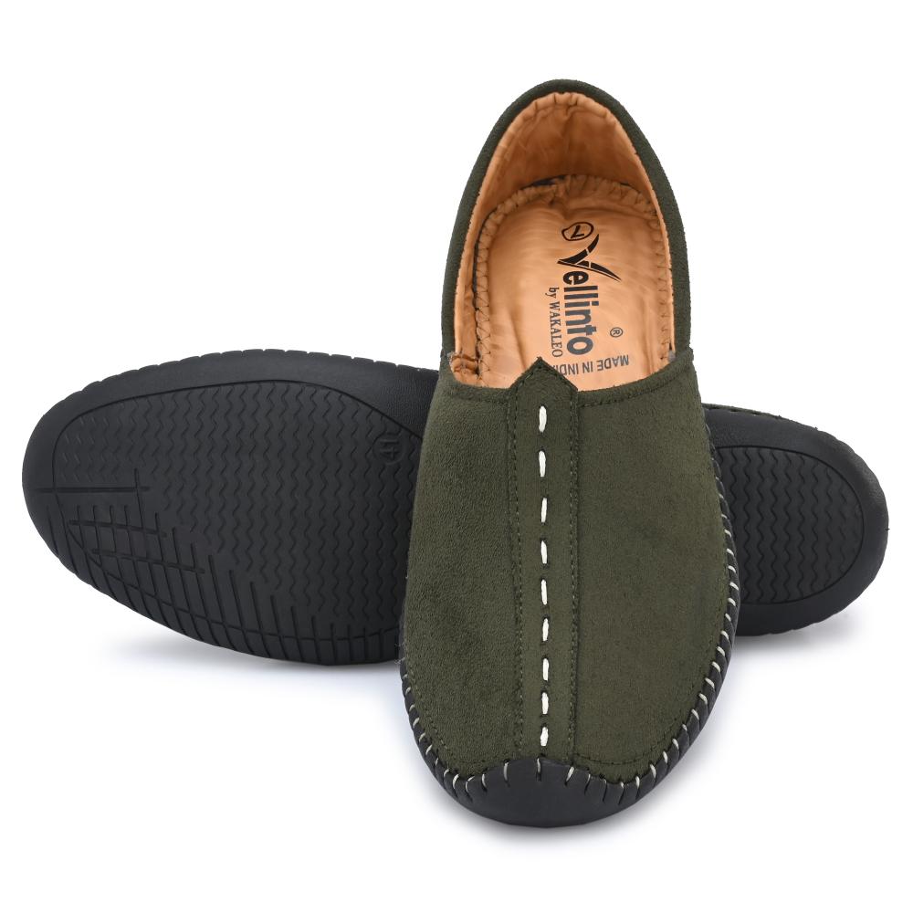 Vellinto VINTAGE Cool Rajasthani Jutis For Men Mojaris For Men Nagra For Men