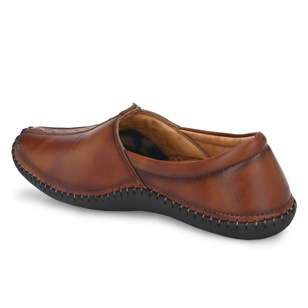Vellinto VINTAGE Cool Rajasthani Jutis For Men Mojaris For Men Nagra For Men