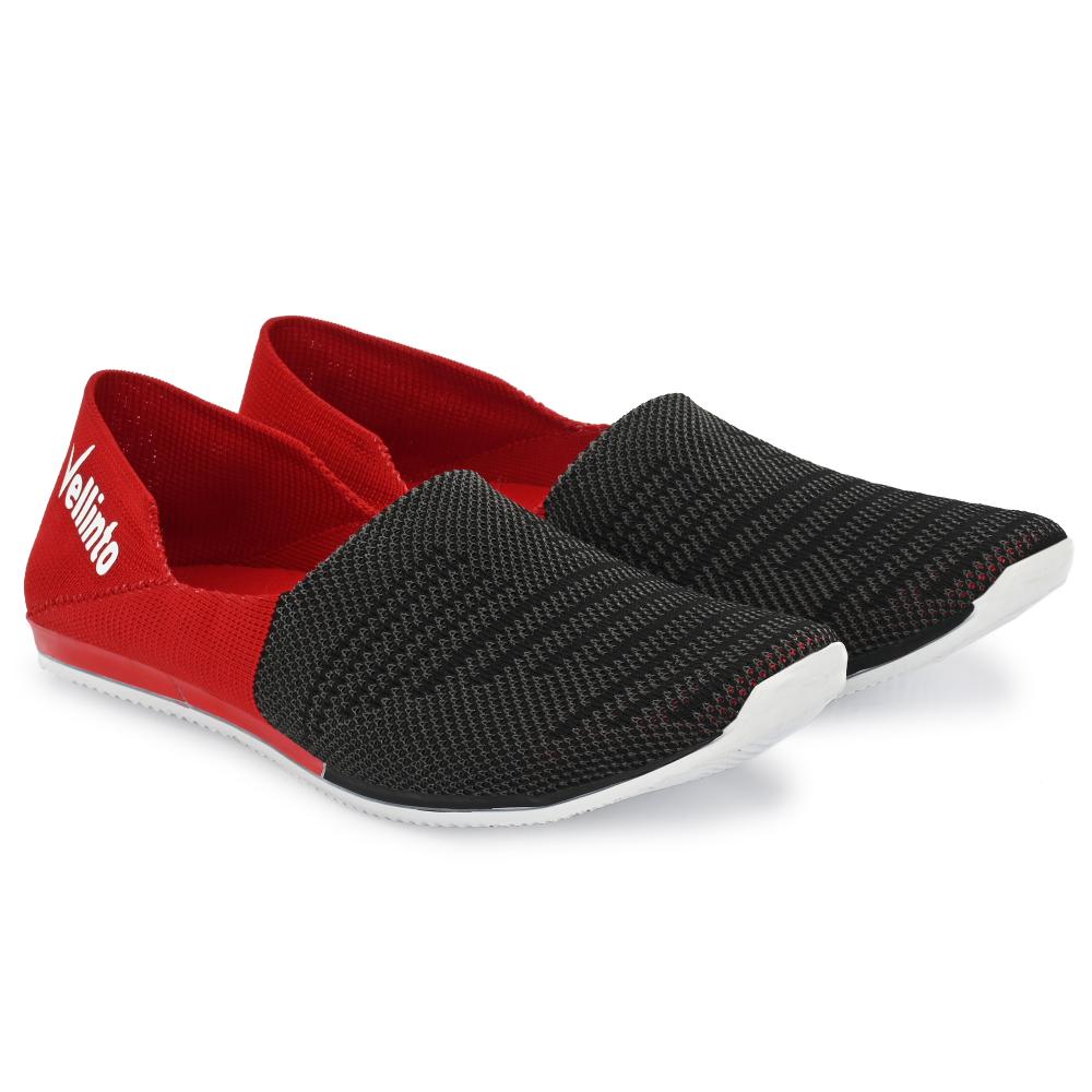 Vellinto SLIPCO Socks Fit Sneakers for Men || Sweat Free Shoes || Casual Slip-On Shoes For Men