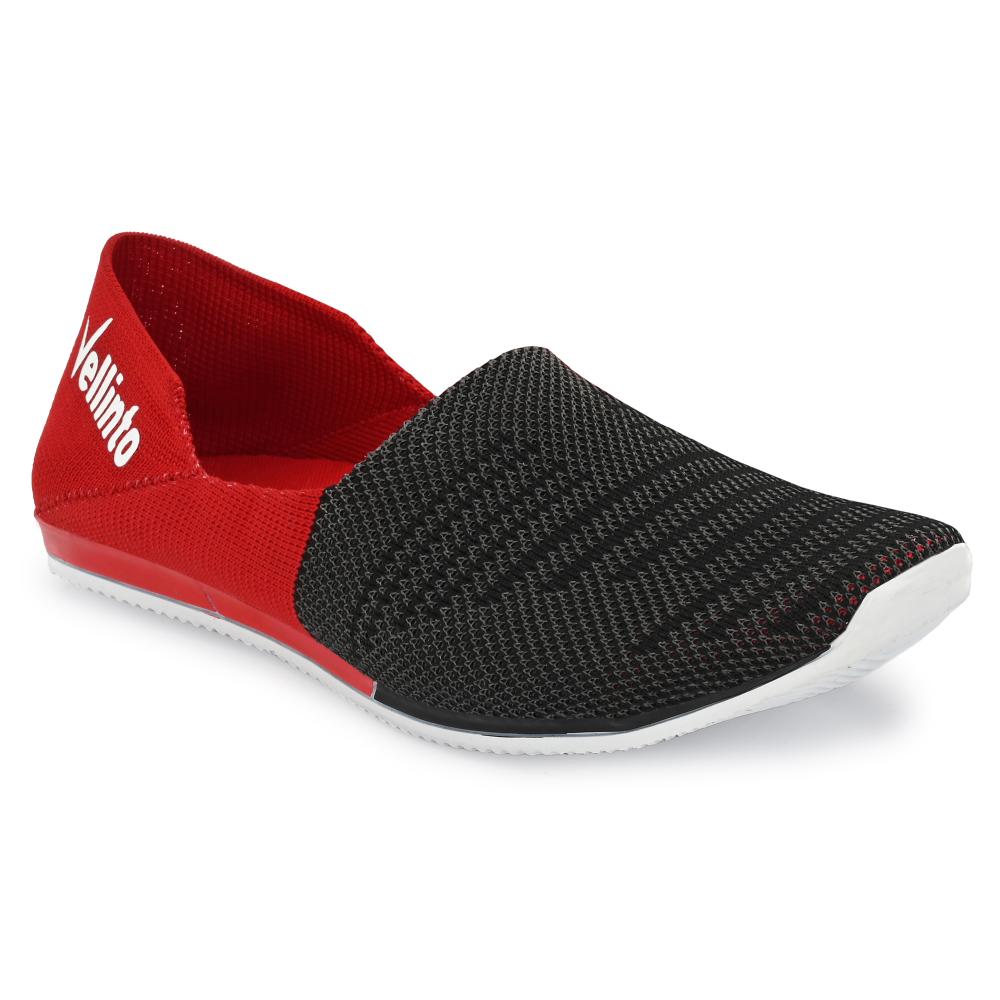 Vellinto SLIPCO Socks Fit Sneakers for Men || Sweat Free Shoes || Casual Slip-On Shoes For Men