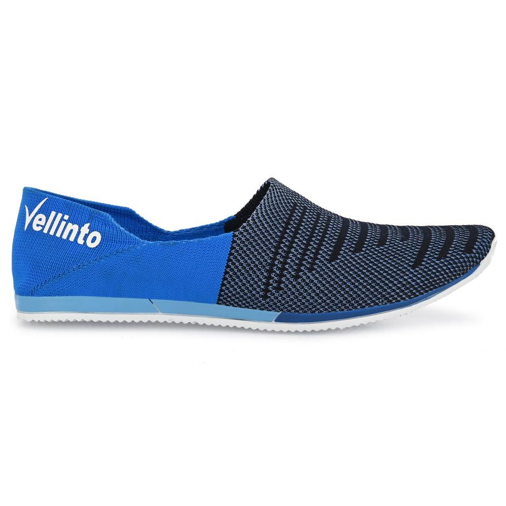 Vellinto SLIPCO Socks Fit Sneakers for Men || Sweat Free Shoes || Casual Slip-On Shoes For Men