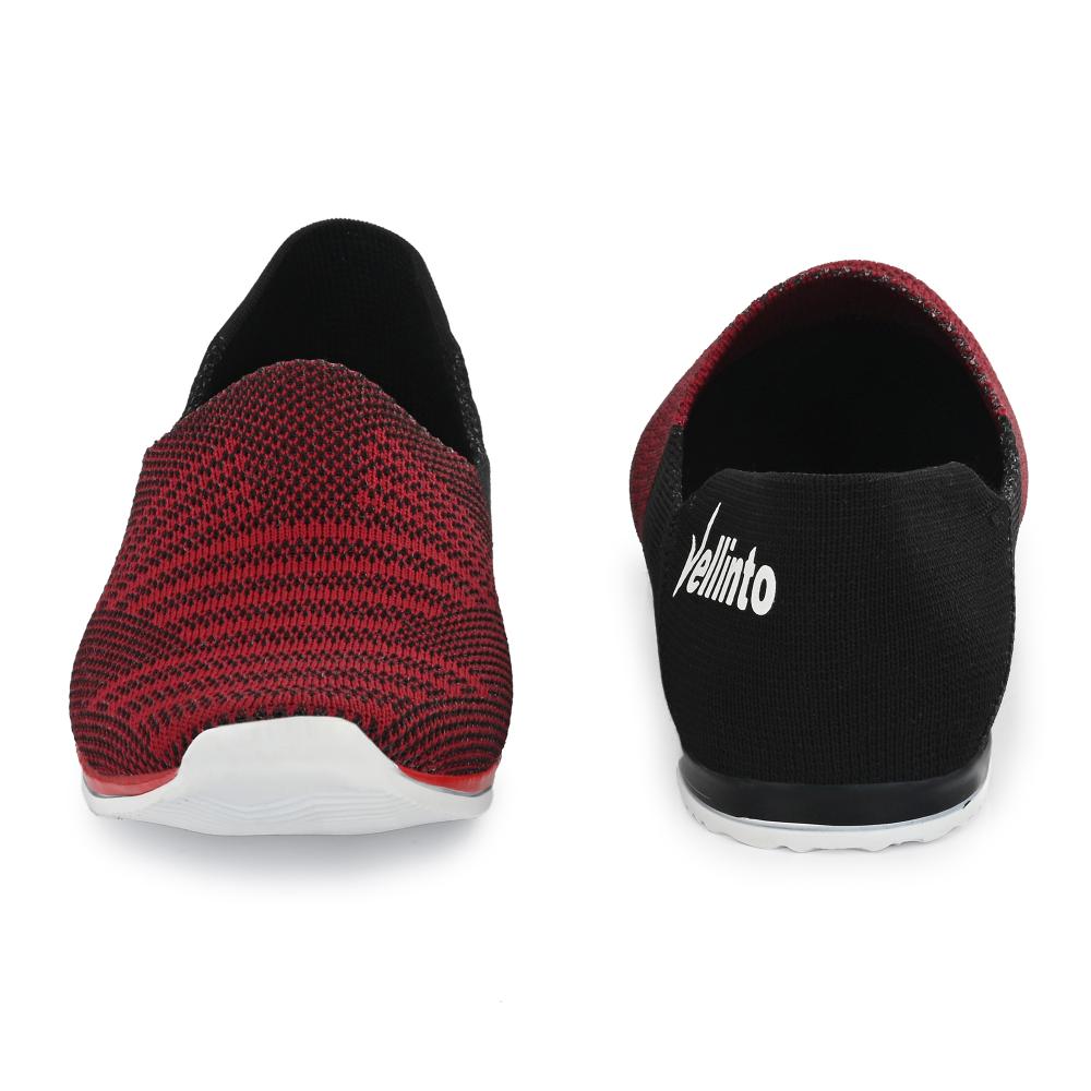 Vellinto SLIPCO Socks Fit Sneakers for Men || Sweat Free Shoes || Casual Slip-On Shoes For Men