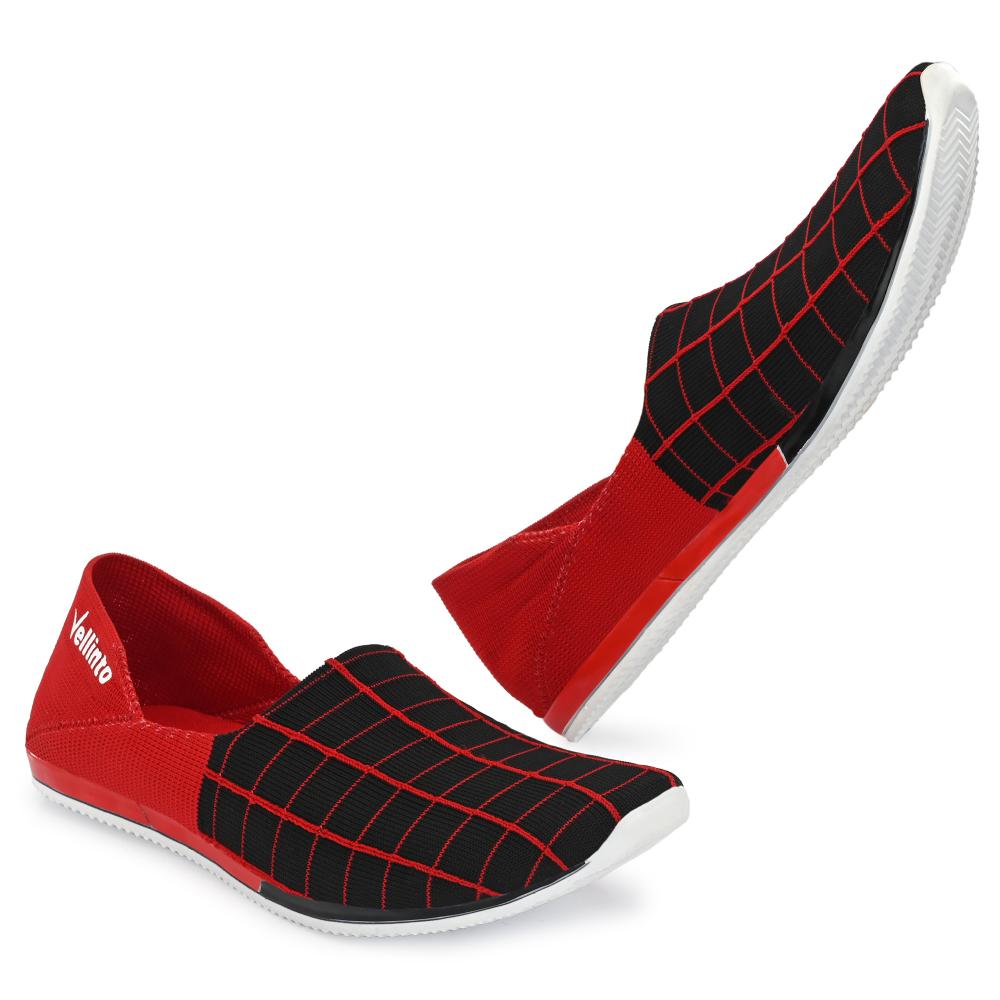Vellinto SAM Socks Fit Sneakers for Men || Sweat Free Shoes || Casual Slip-On Shoes For Men