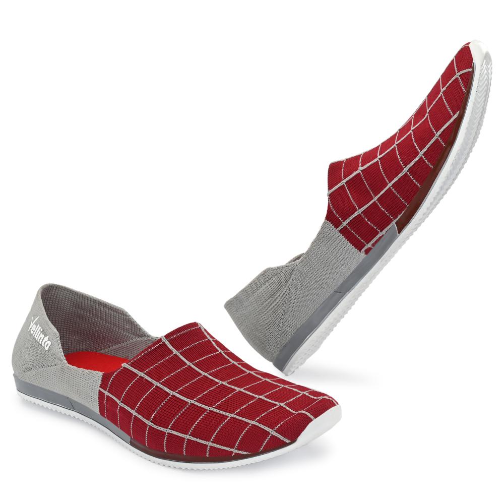 Vellinto SAM Socks Fit Sneakers for Men || Sweat Free Shoes || Casual Slip-On Shoes For Men
