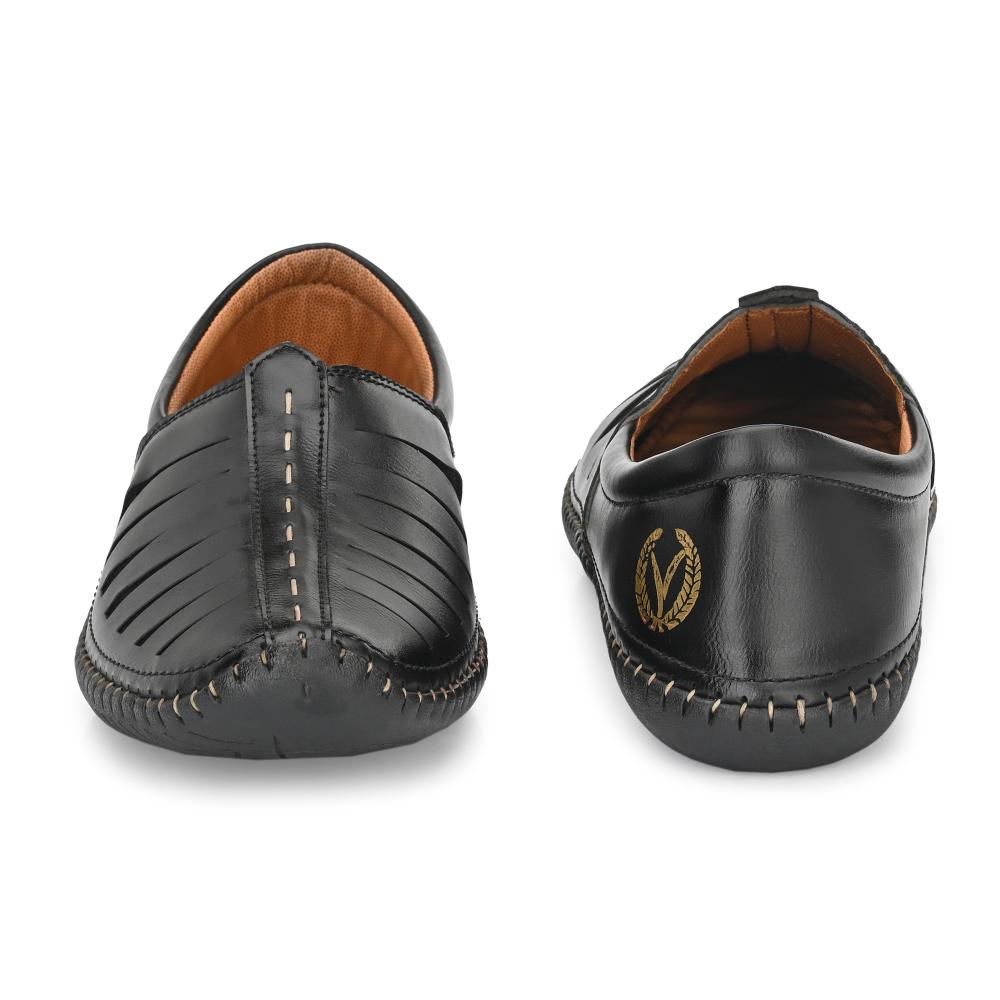Vellinto HUSTLE Cool Punjabi Jutis For Men Mojaris For Men Nagra For Men