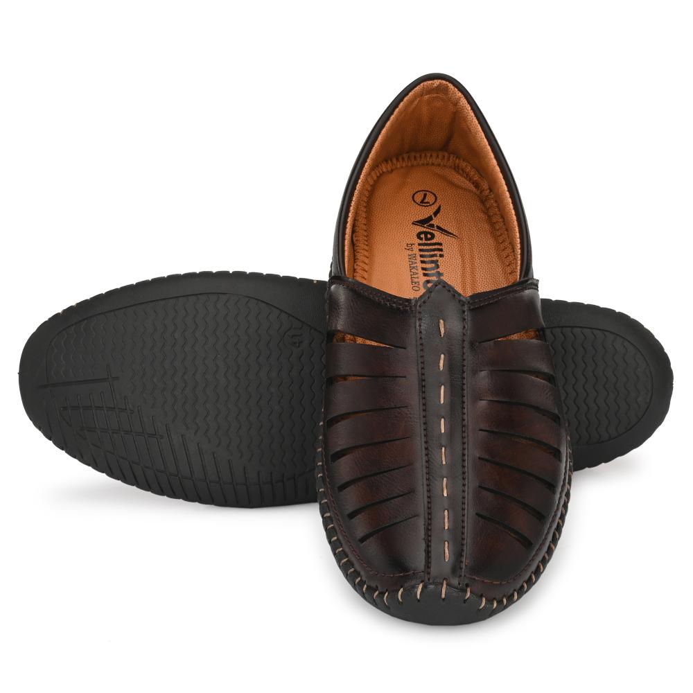 Vellinto HUSTLE Cool Punjabi Jutis For Men Mojaris For Men Nagra For Men