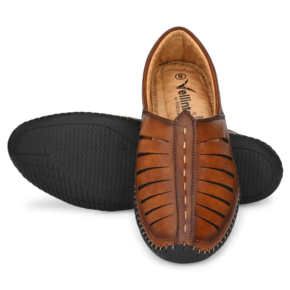 Vellinto HUSTLE Cool Punjabi Jutis For Men Mojaris For Men Nagra For Men