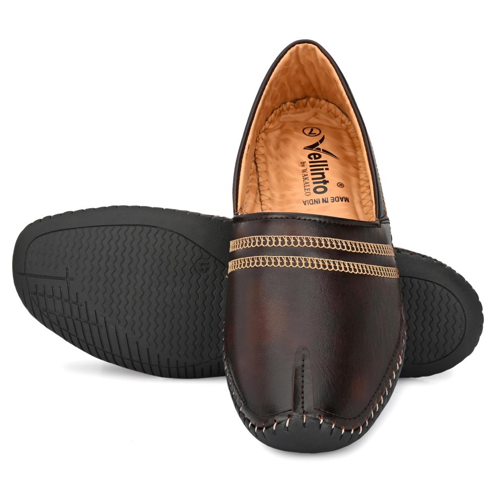Vellinto DELIGHT Ethnic Mojaris Jutis For Men